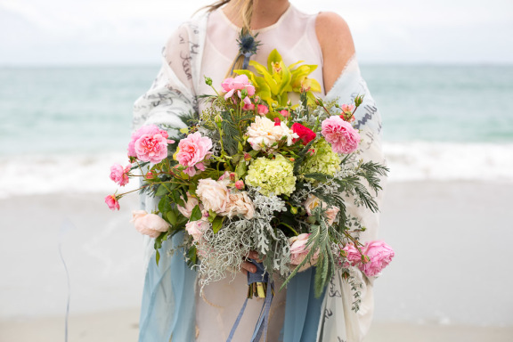 Boho wedding bouquet