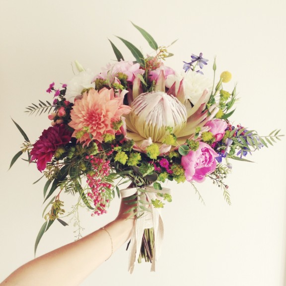 Merrin Grace protea bouquet