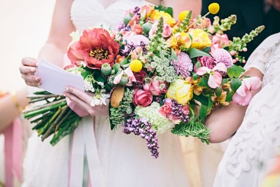 Wedding bouquet by Clarence | Photography by We Are Alchemy