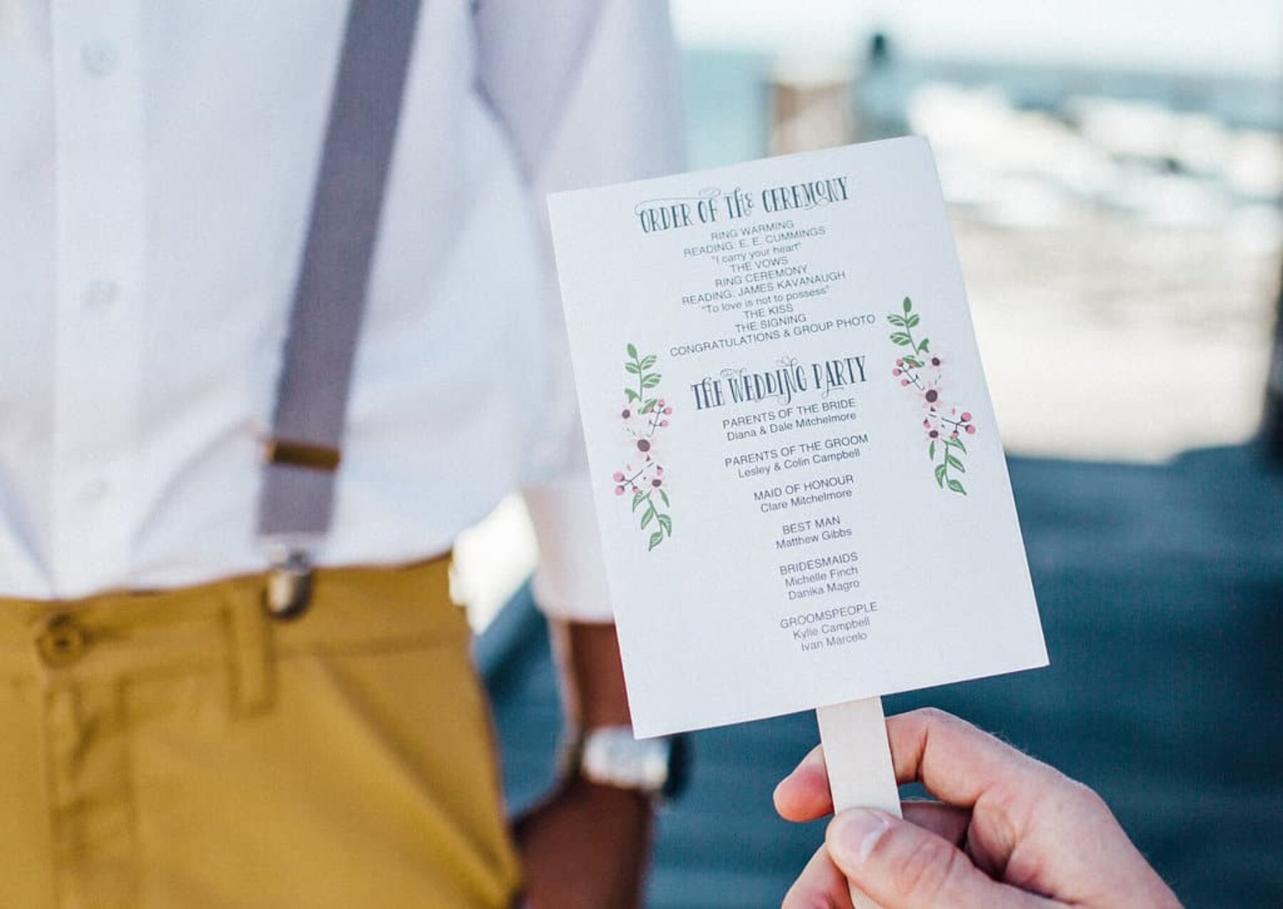Fremantle Beach wedding | Photography by Fiona Vail