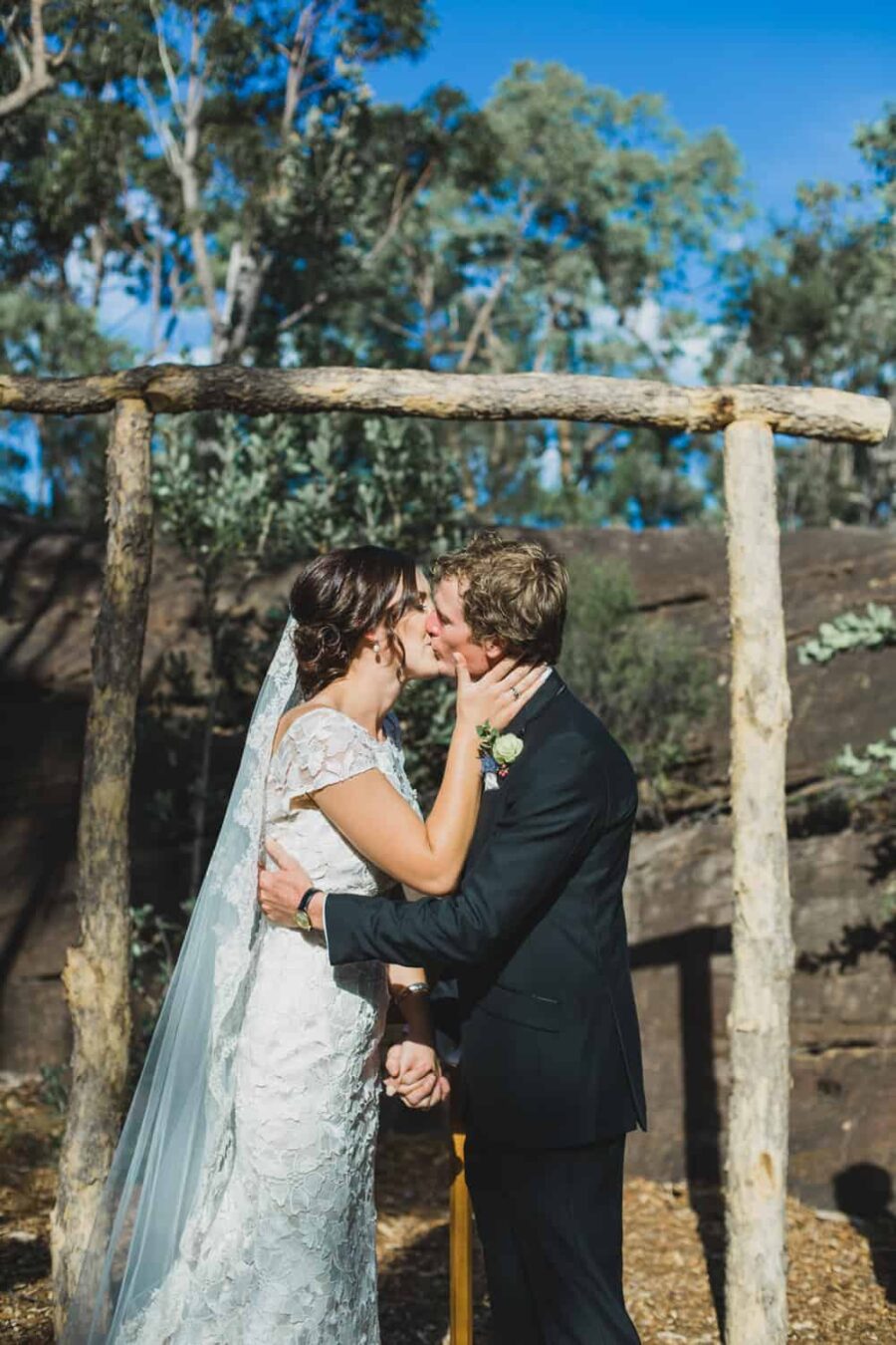 Australian outback wedding