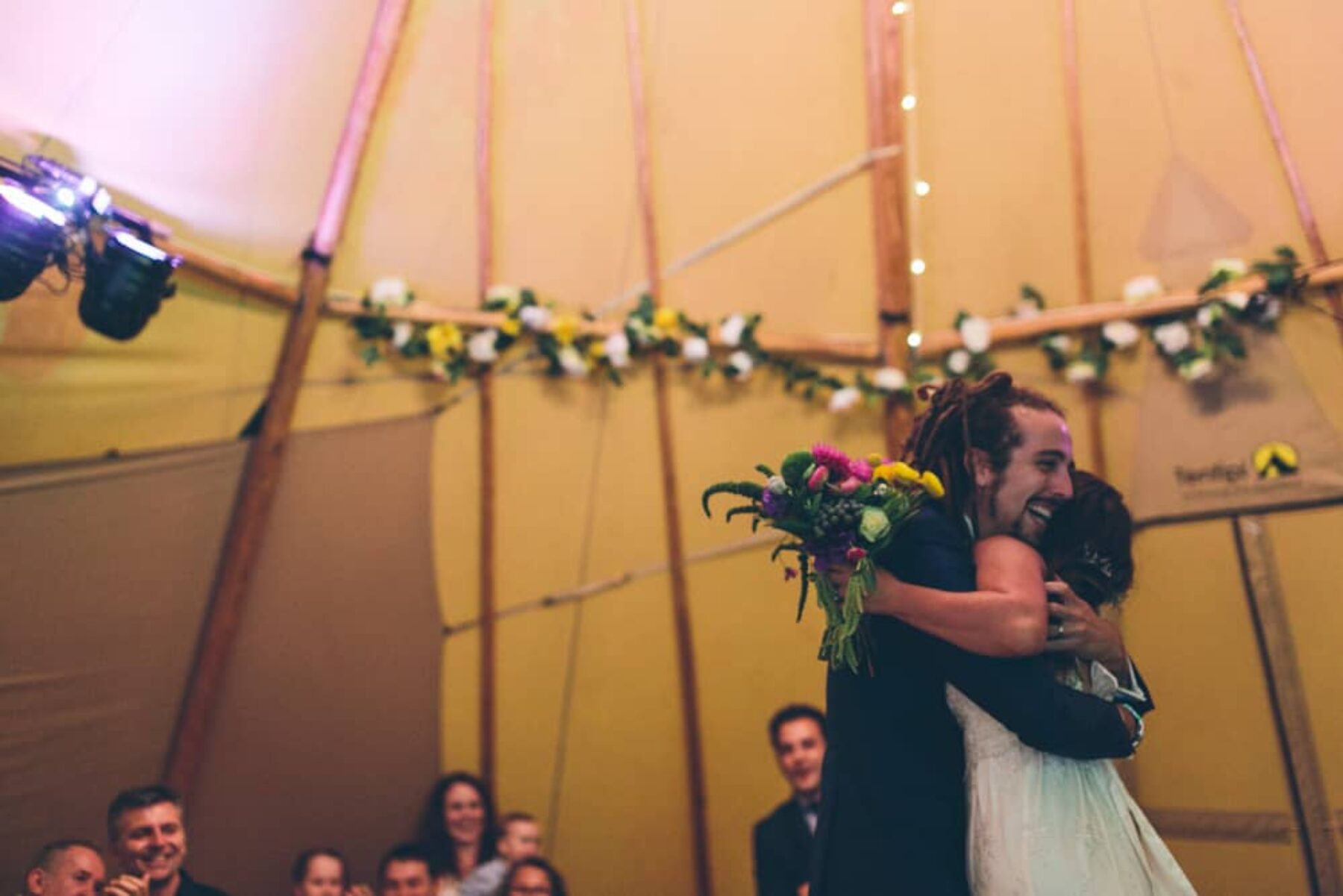 Relaxed tipi wedding at Allenvale Cottages in Lorne | LJM Photography