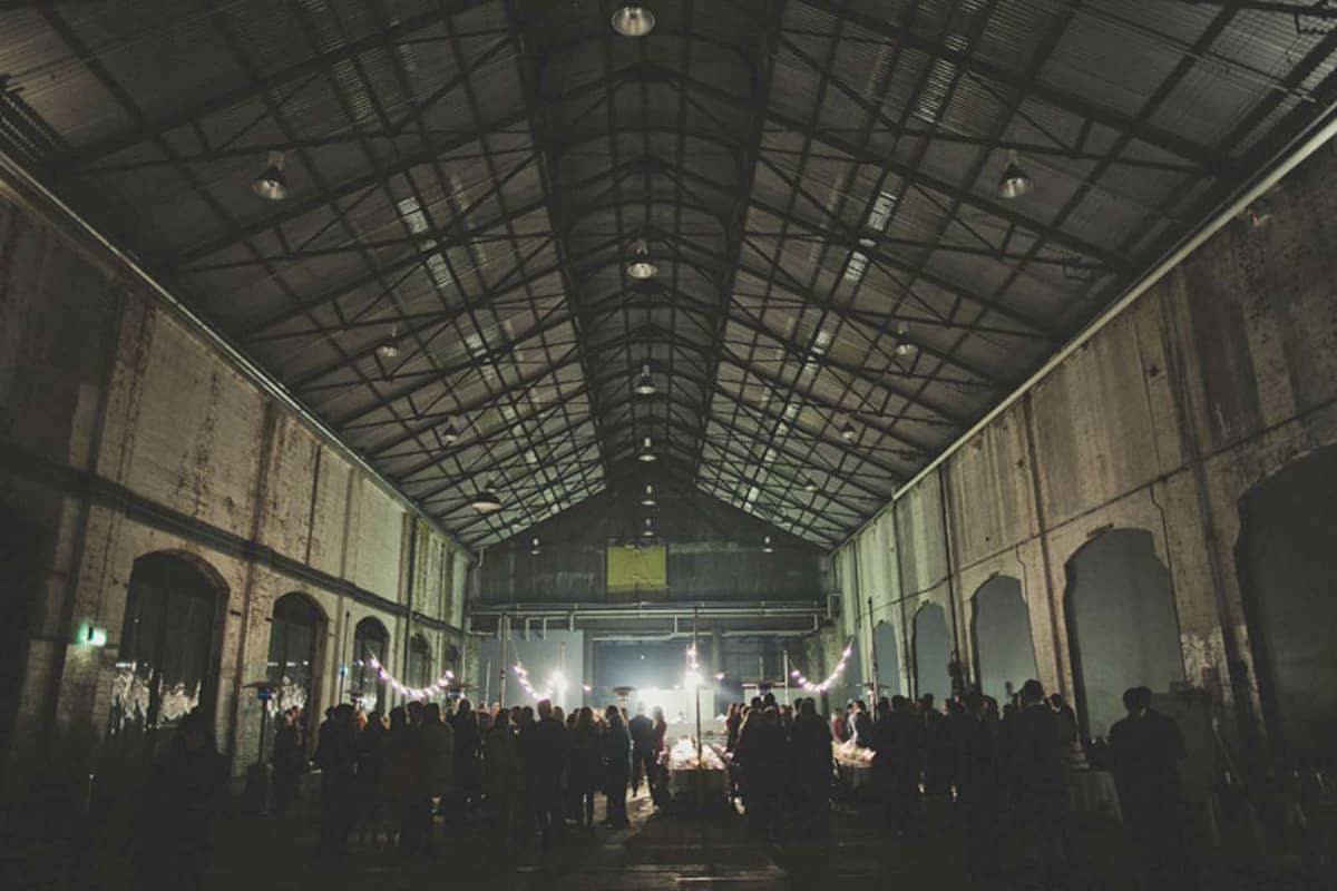 Carriageworks - Sydney industrial warehouse wedding venue