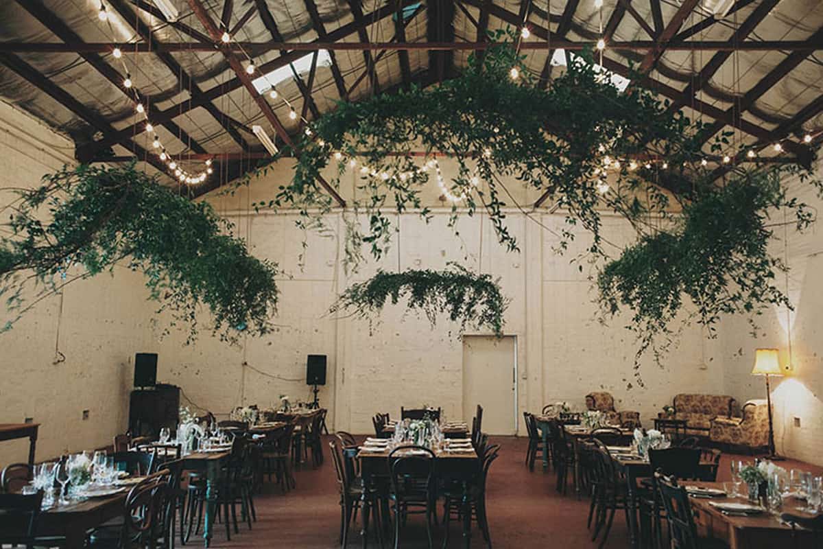 Perth City Farm - industrial wedding venue