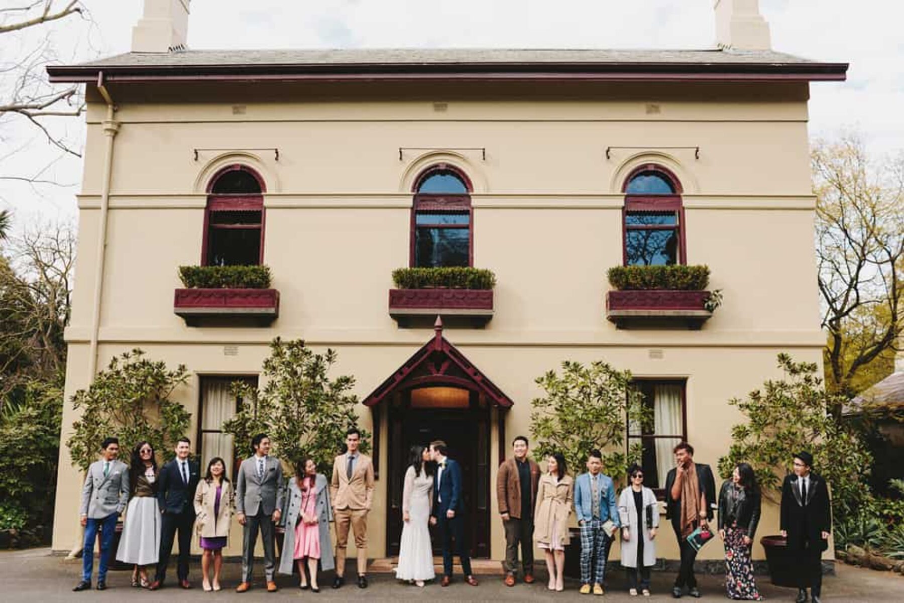 Melbourne Royal Botanic Gardens wedding / Photography by Jonathan Ong