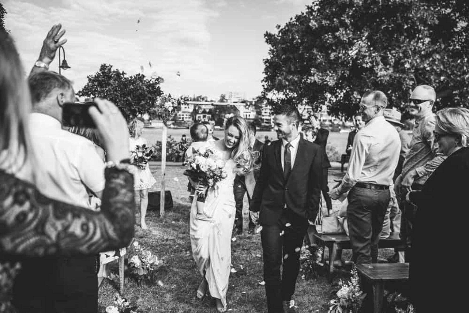 Brisbane waterfront wedding / Kait Photography
