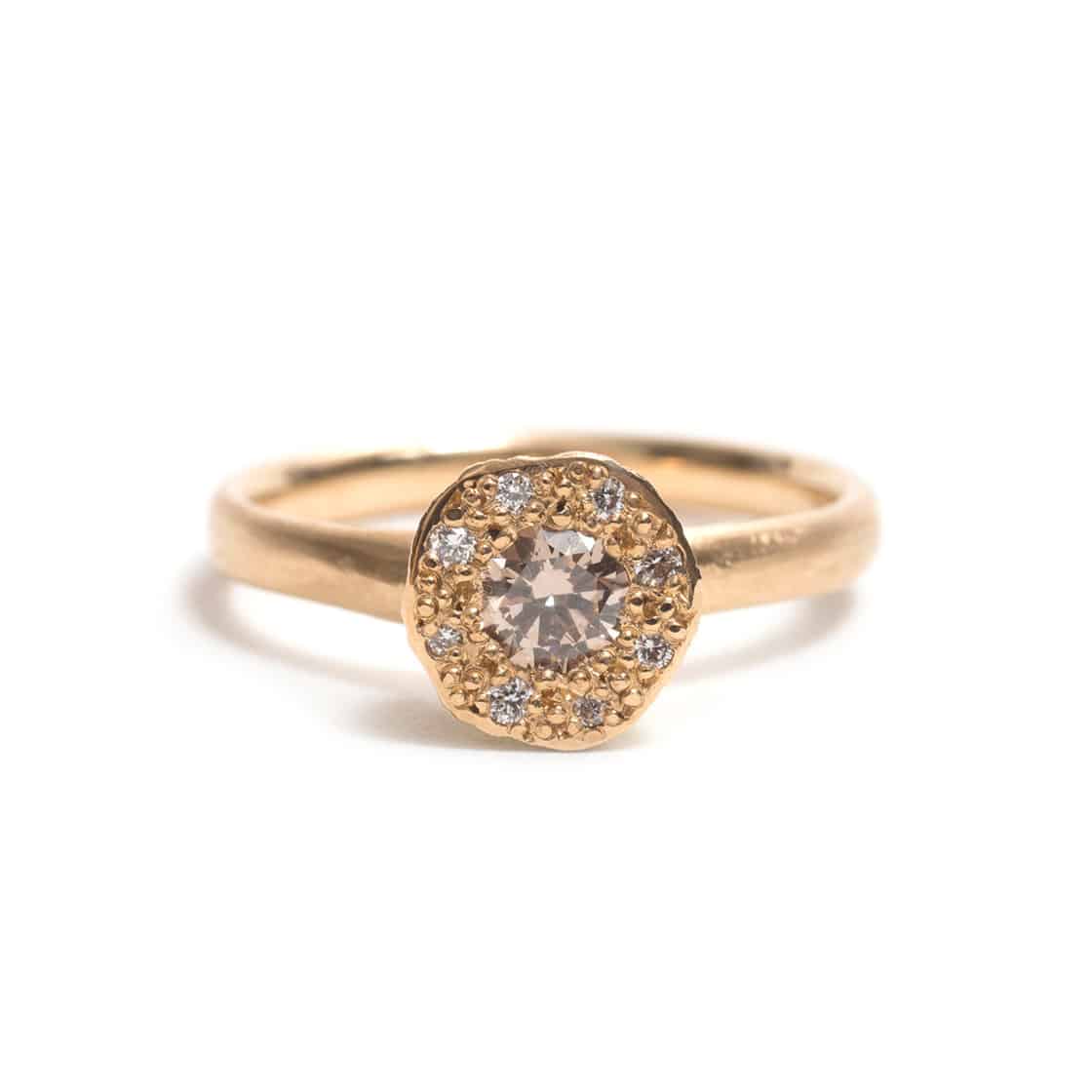 Unique engagement rings by Australian jewelers / Karla Way handcrafted engagement ring