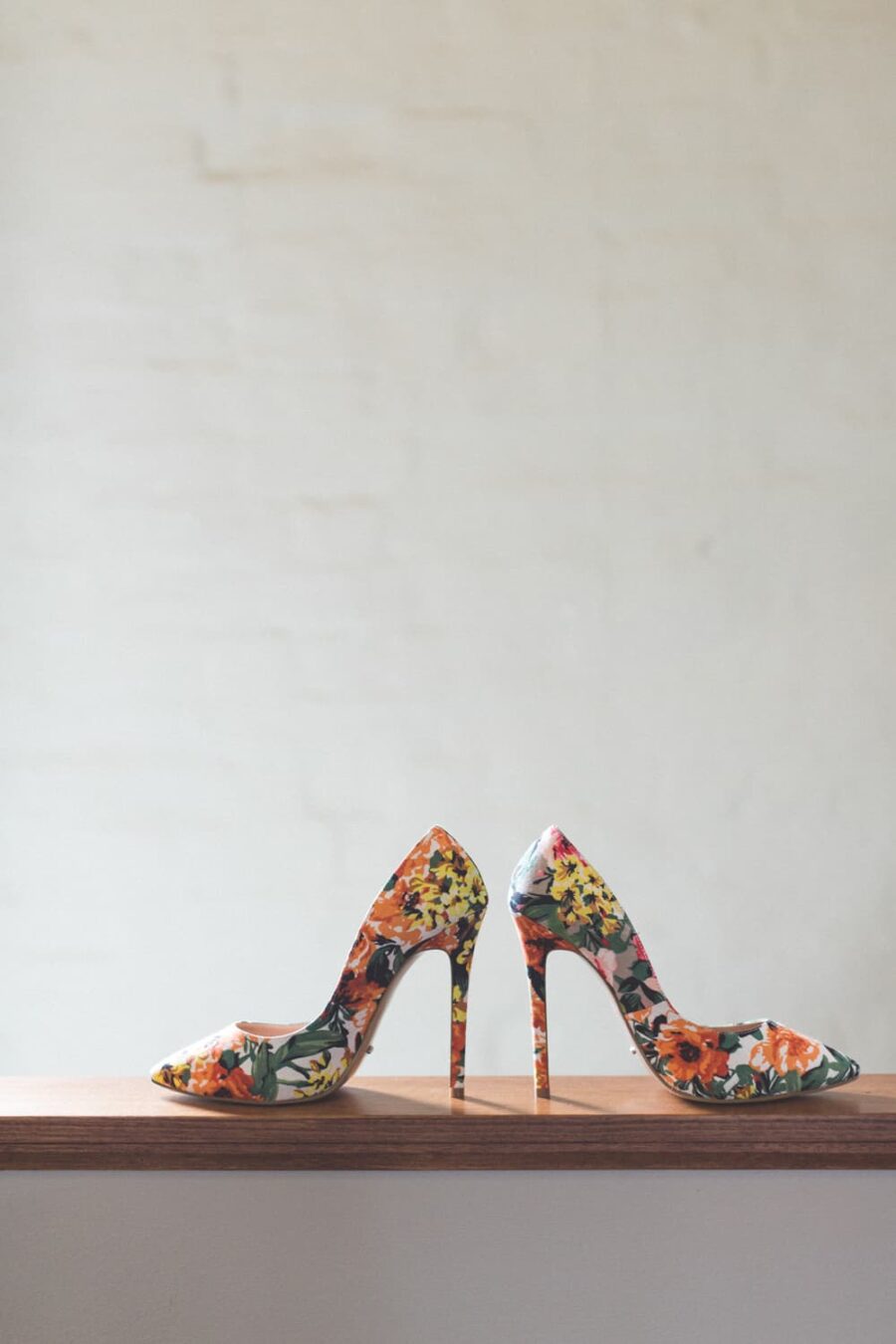 floral Tony Bianco heels