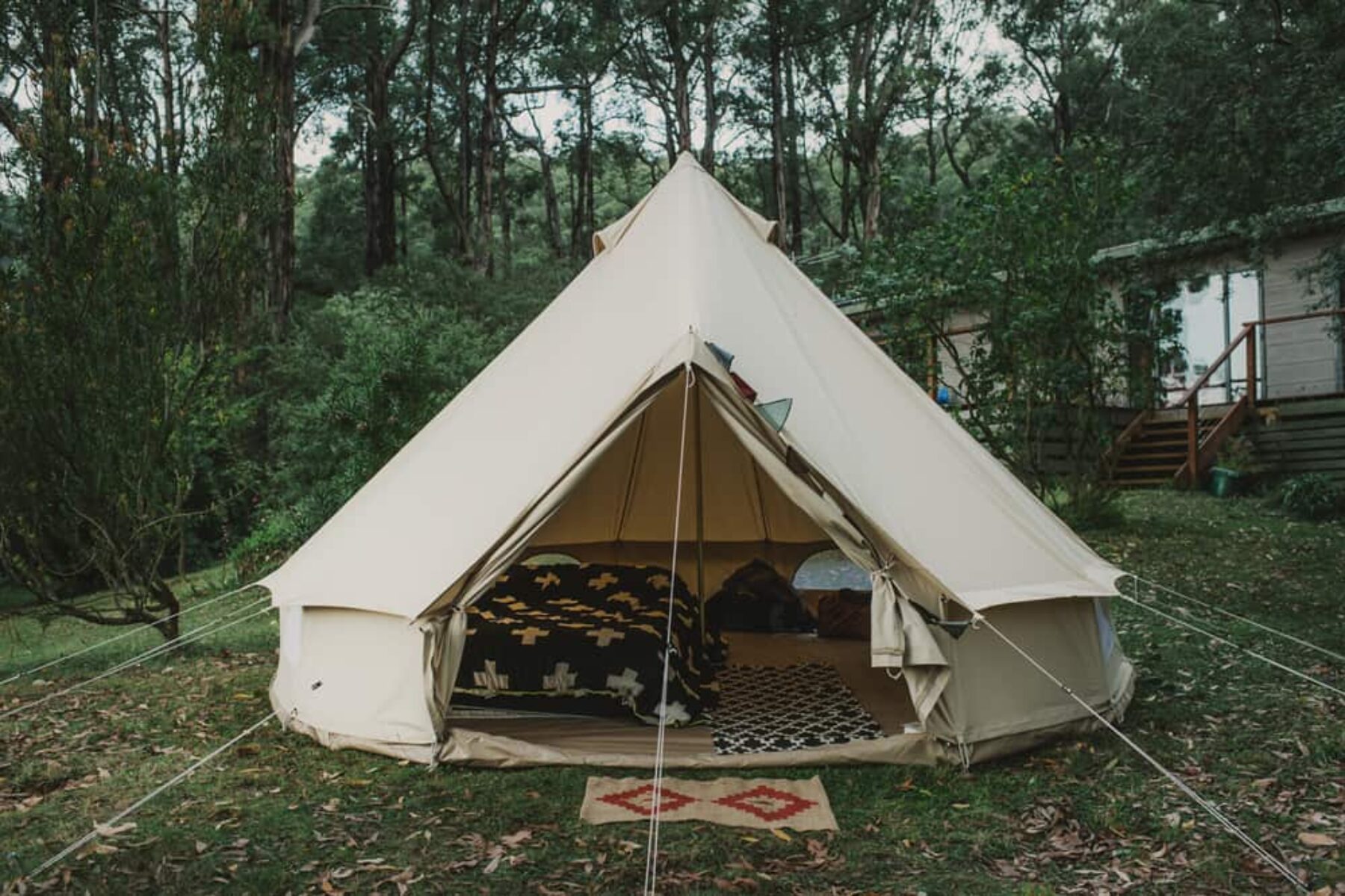 bell tent glamping