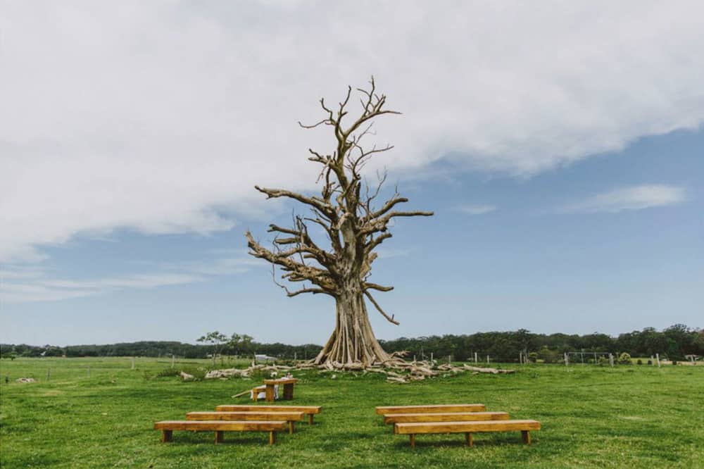 Best Australian outdoor wedding locations / Willow Farm Berry NSW