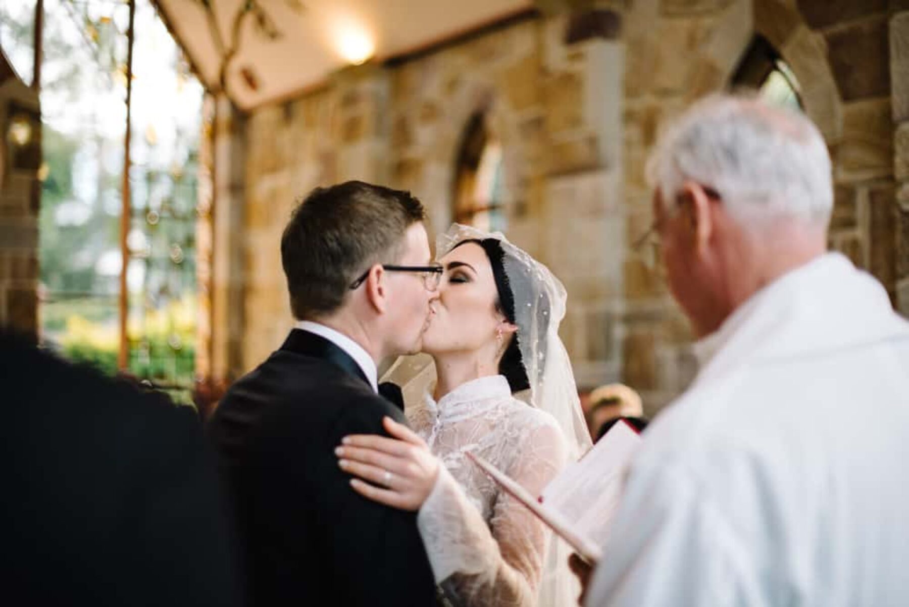 Jessica & David's Montville Chapel Wedding / Photography by Morgan Roberts