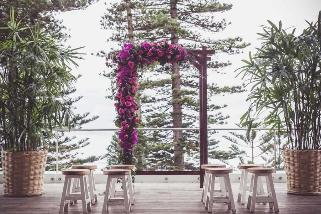 Australian waterfront wedding venues - Beachside Dojo Manly