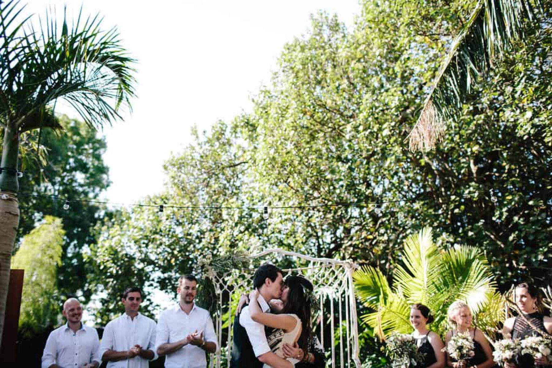Boho Byron Bay wedding at The Secret Garden