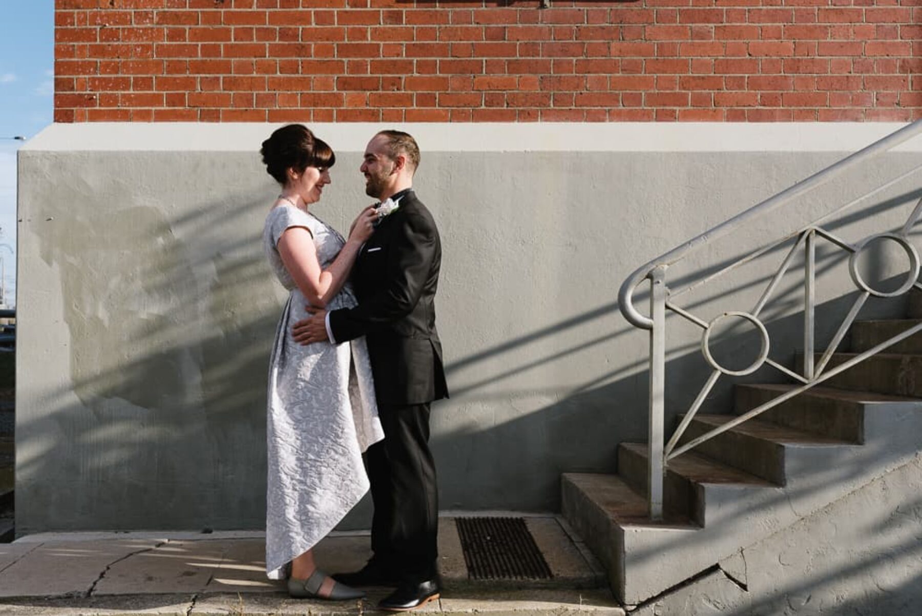Newport Substation wedding -  Lara Luz photography