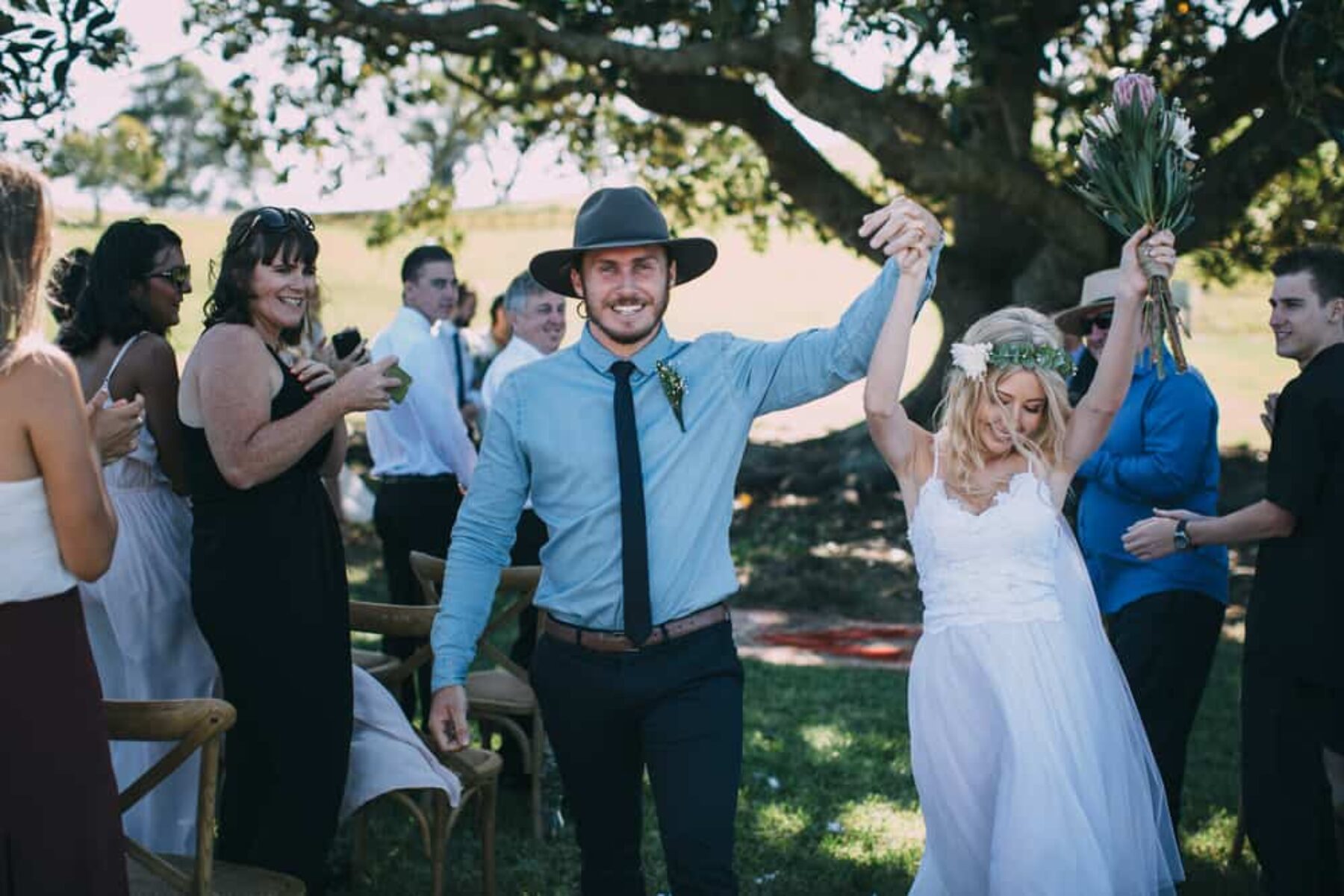 Boho farm wedding in Kingscliff NSW