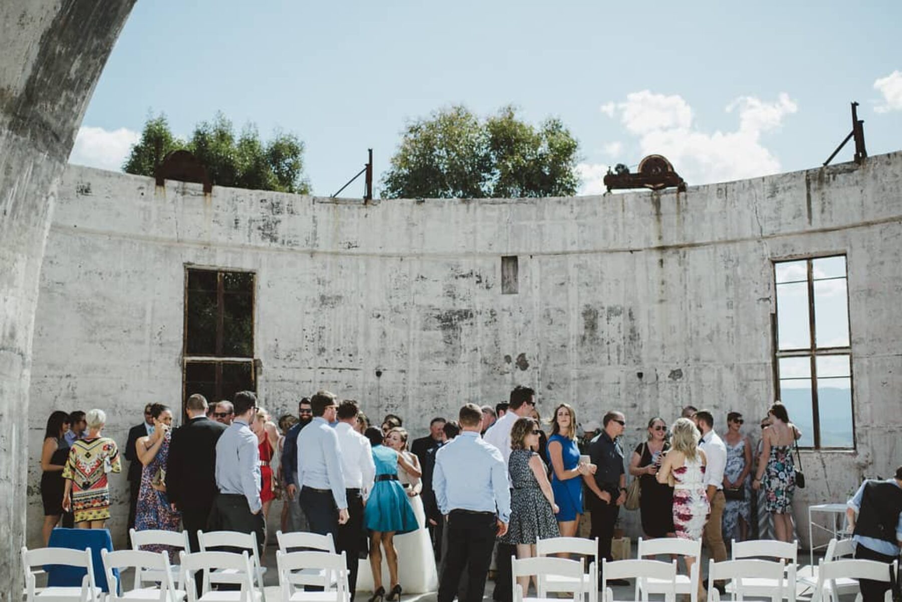 Mt Stromlo Observatory wedding