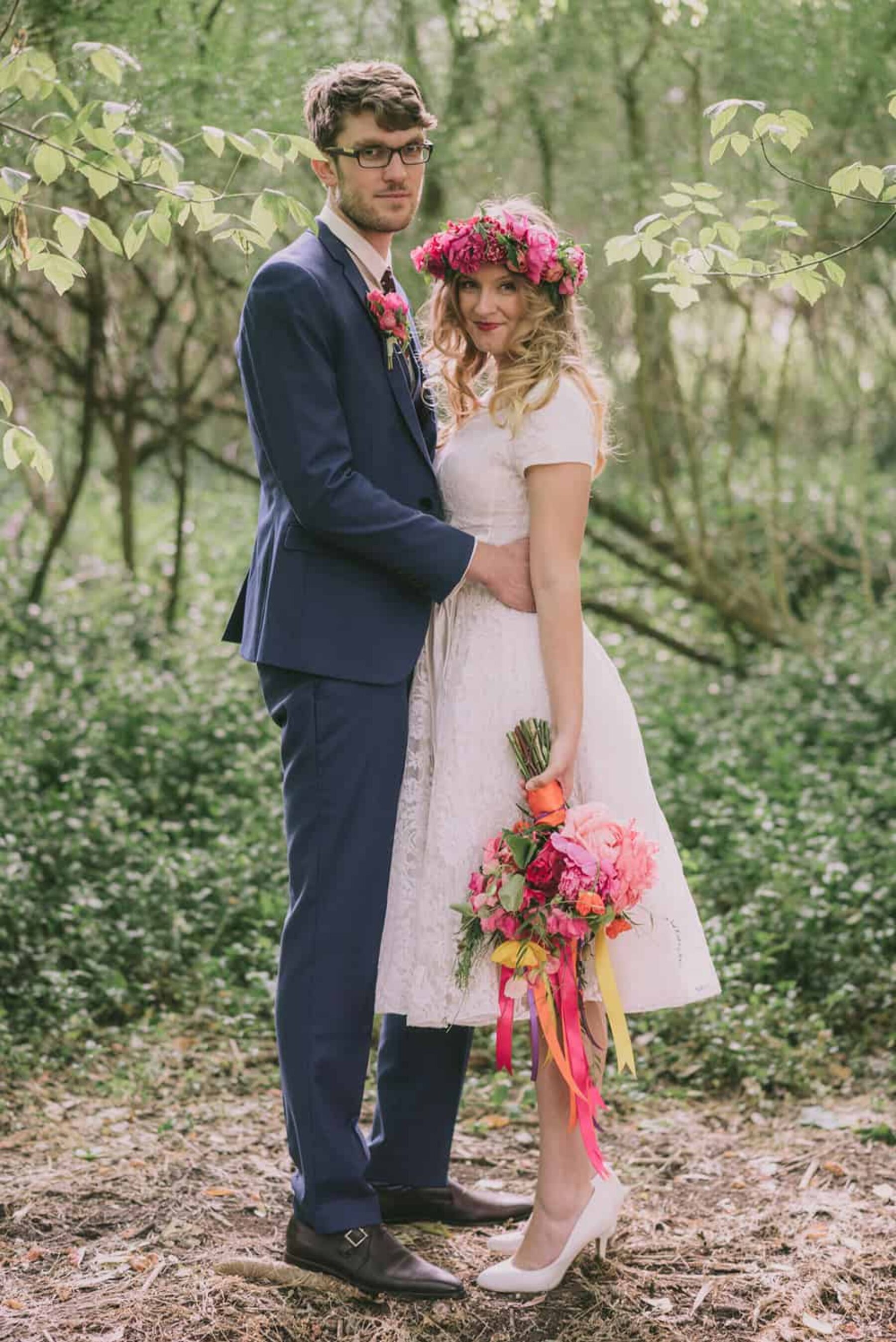 Colourful Melbourne wedding at Heide Museum