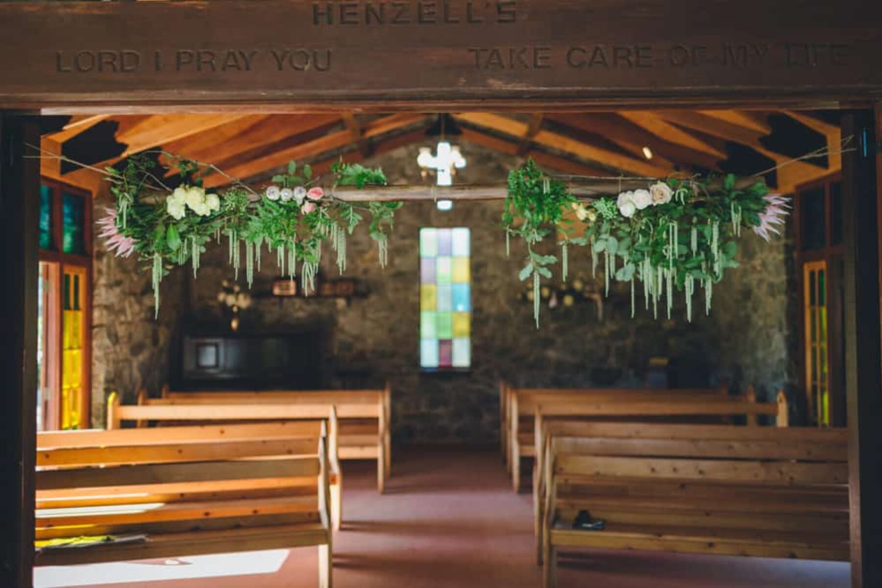 Henzell’s Chapel wedding Mt Pleasant