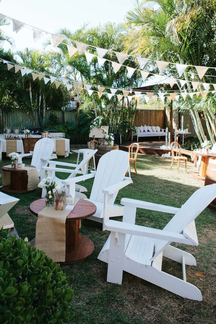 Surprise wedding! A modern backyard affair in Brisbane