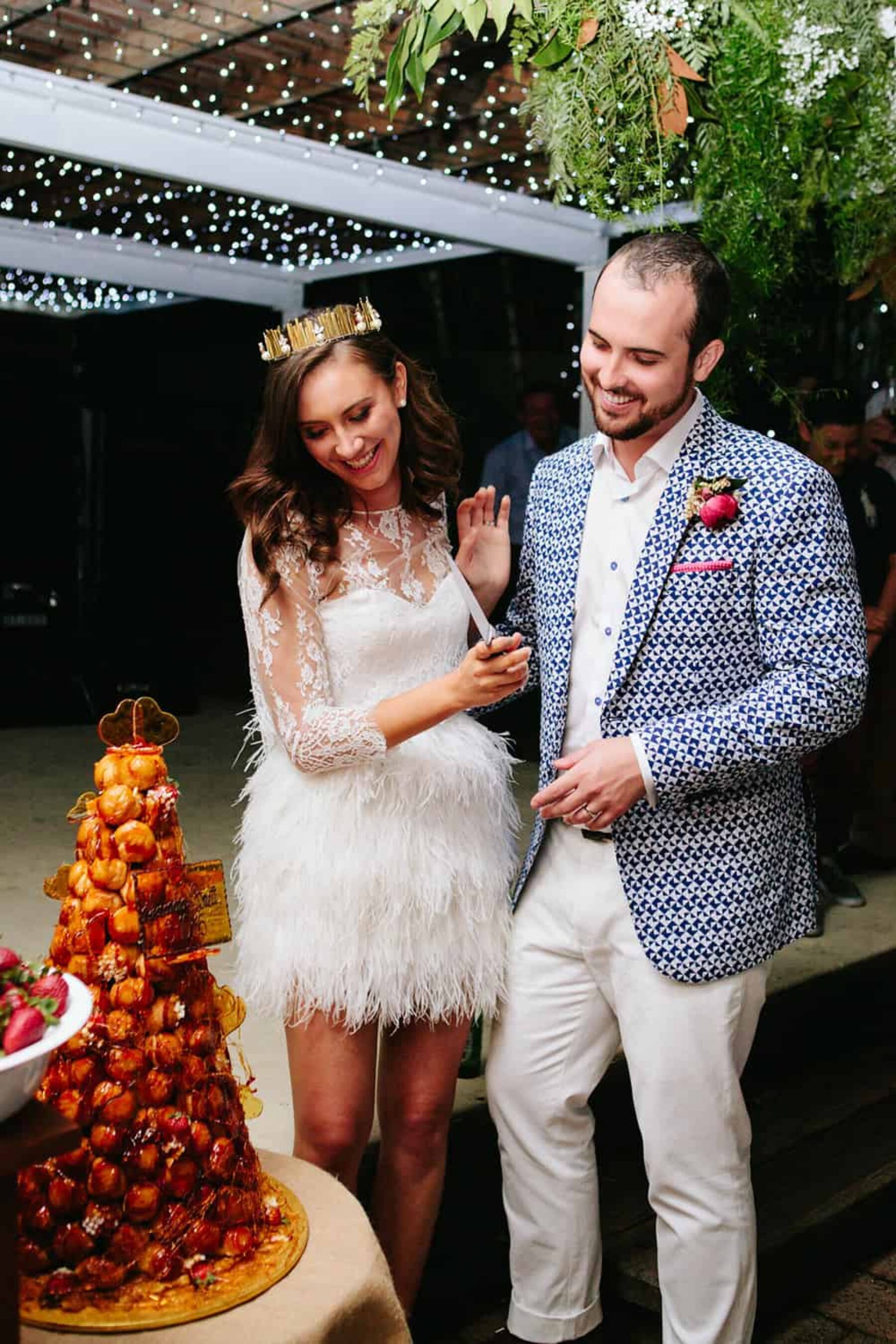Surprise wedding! A modern backyard affair in Brisbane