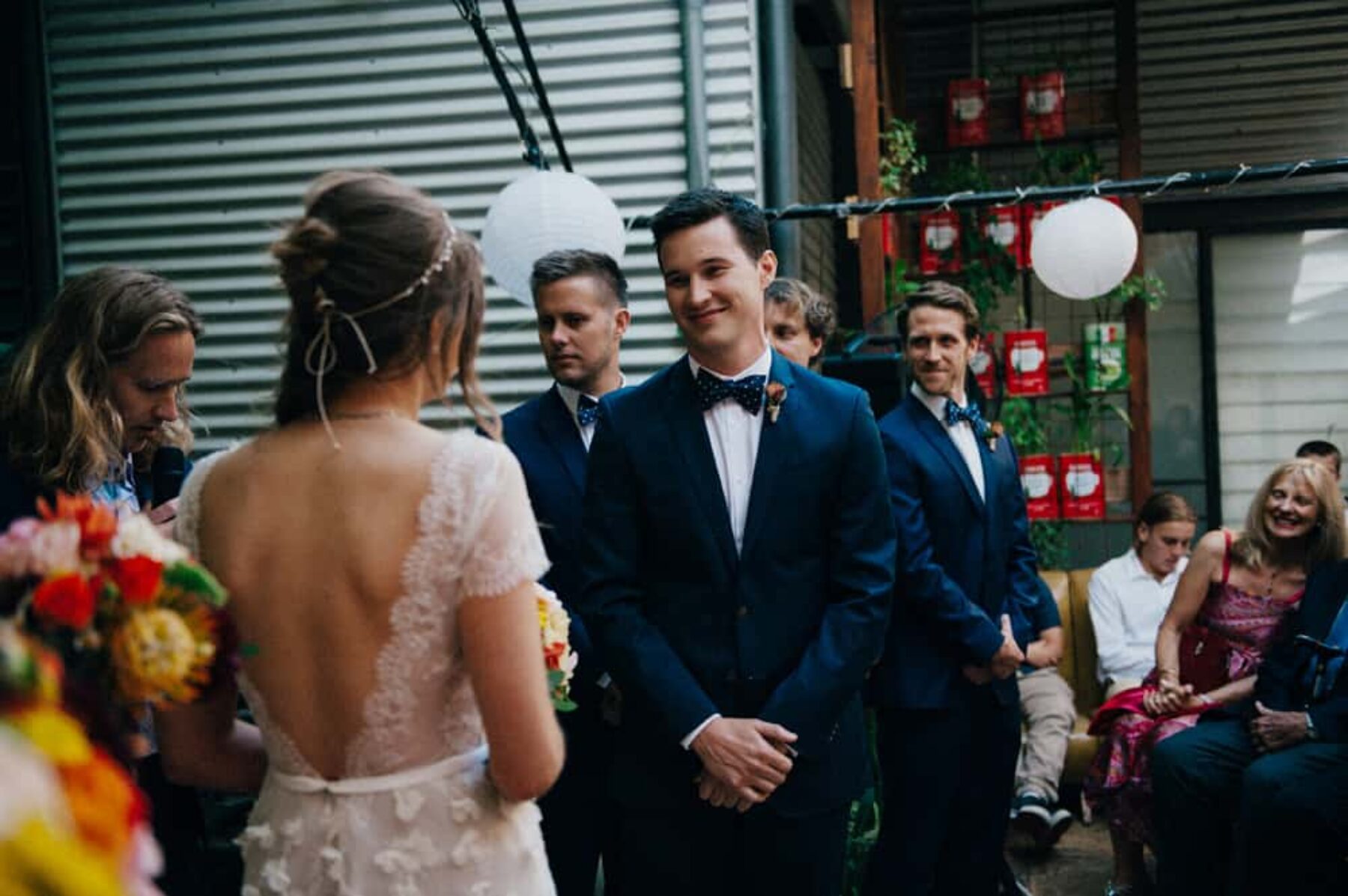 Relaxed Fremantle wedding at Moore & Moore Cafe