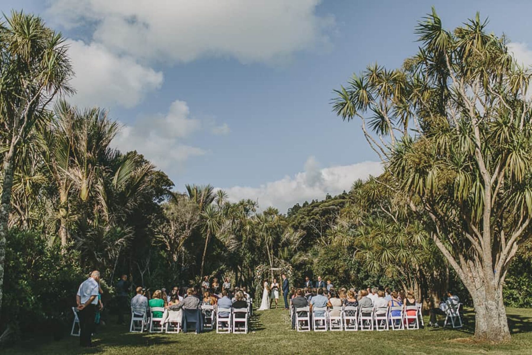 Piha Beach wedding - photography by Kate Wark