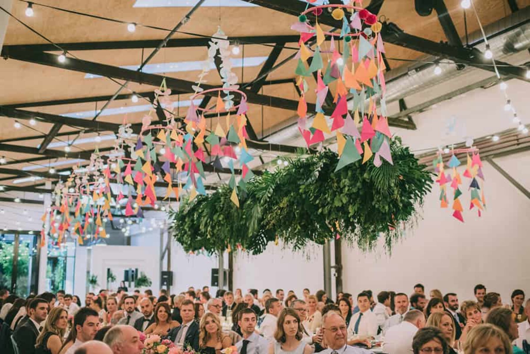 Colourful Melbourne wedding at Two Ton Max