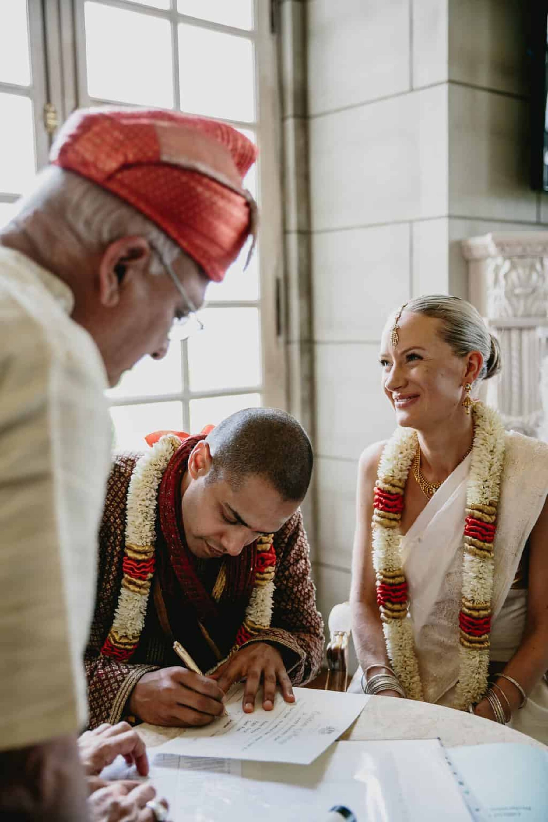 Modern Indian wedding at Campbell Point House
