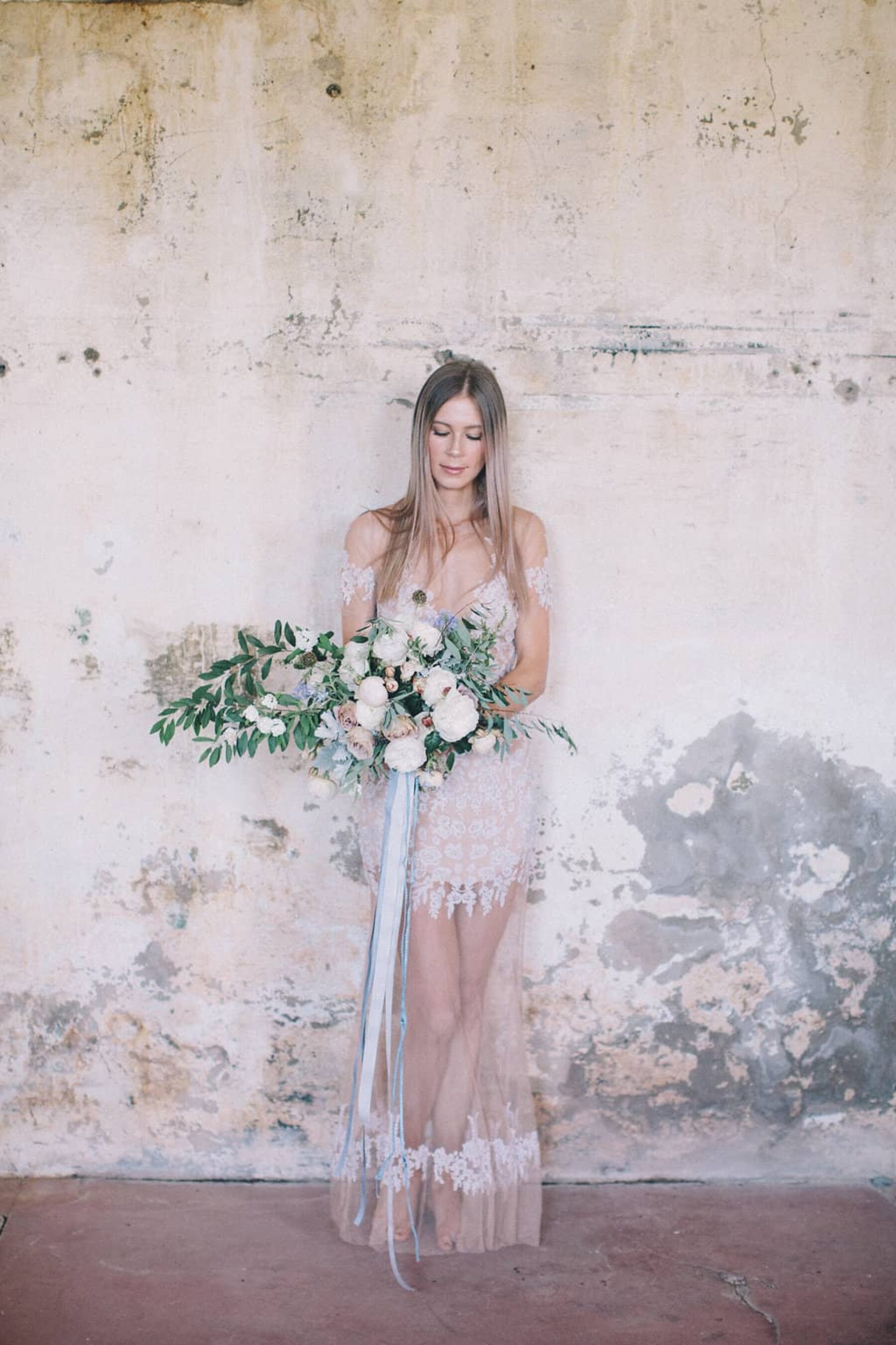 ethereal wedding dress by For Love & Lemons