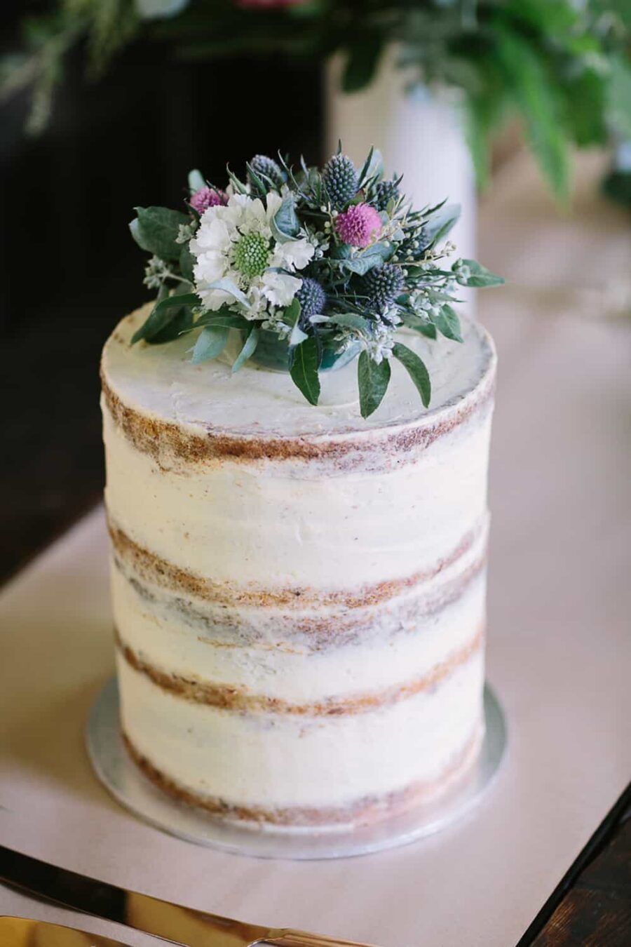 banana layer cake with cream cheese frosting