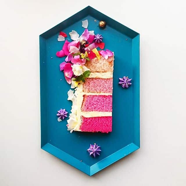 ombre layer cake by Unbirthday Bakery Sydney