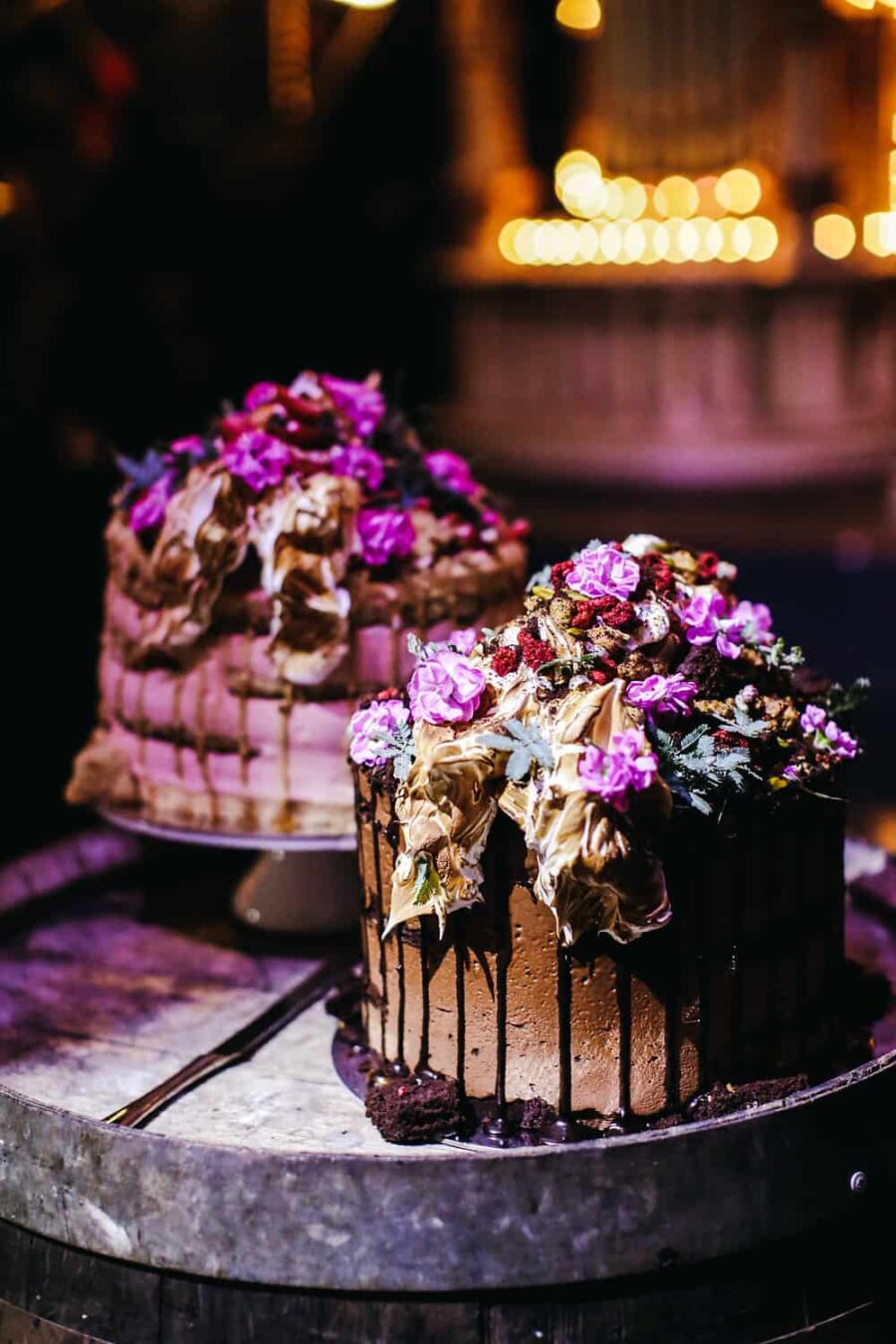 decadent wedding cakes by Andy Bowdy