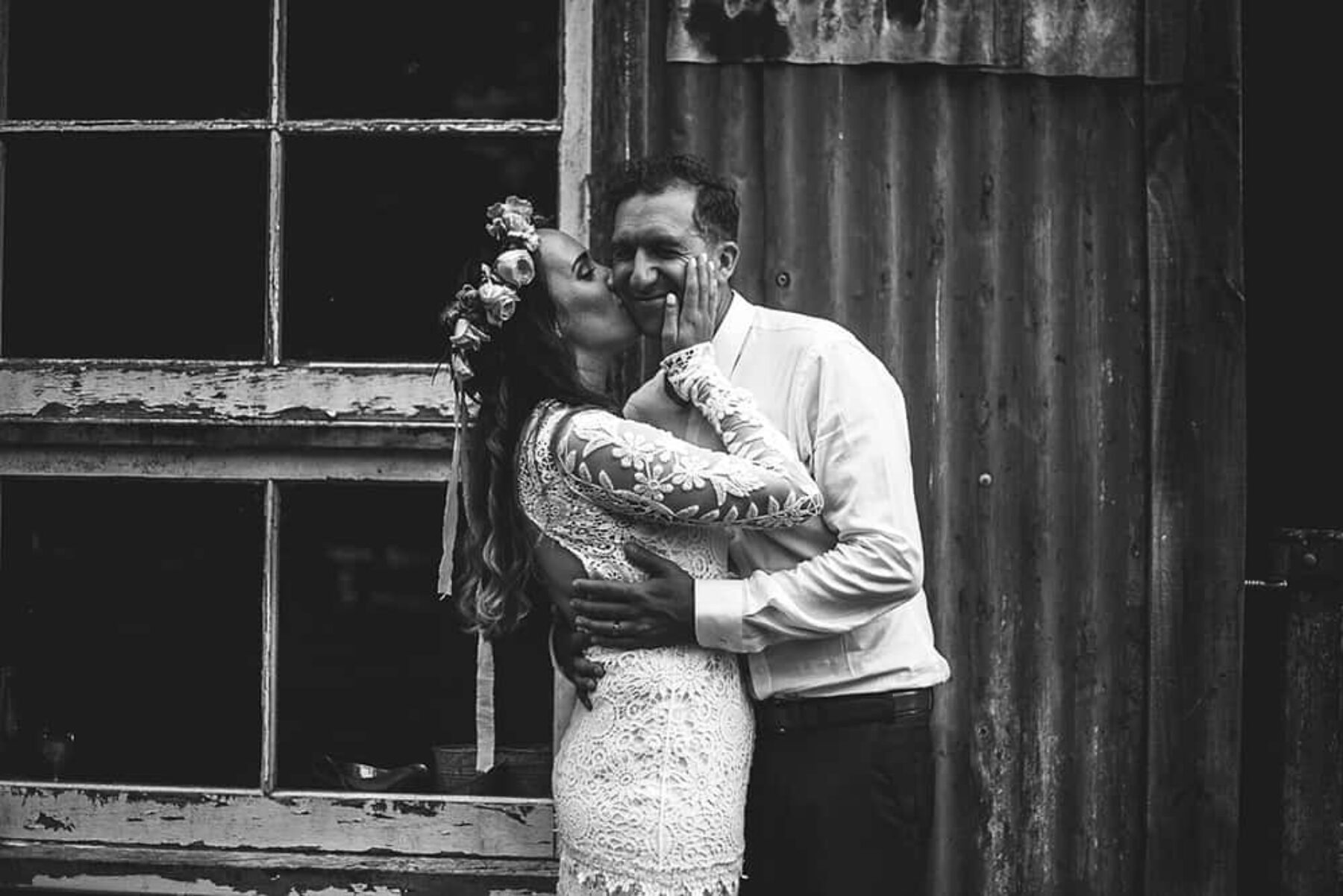 Rustic wedding at New Zealand's Old Forest School - photography by Lucy Rice