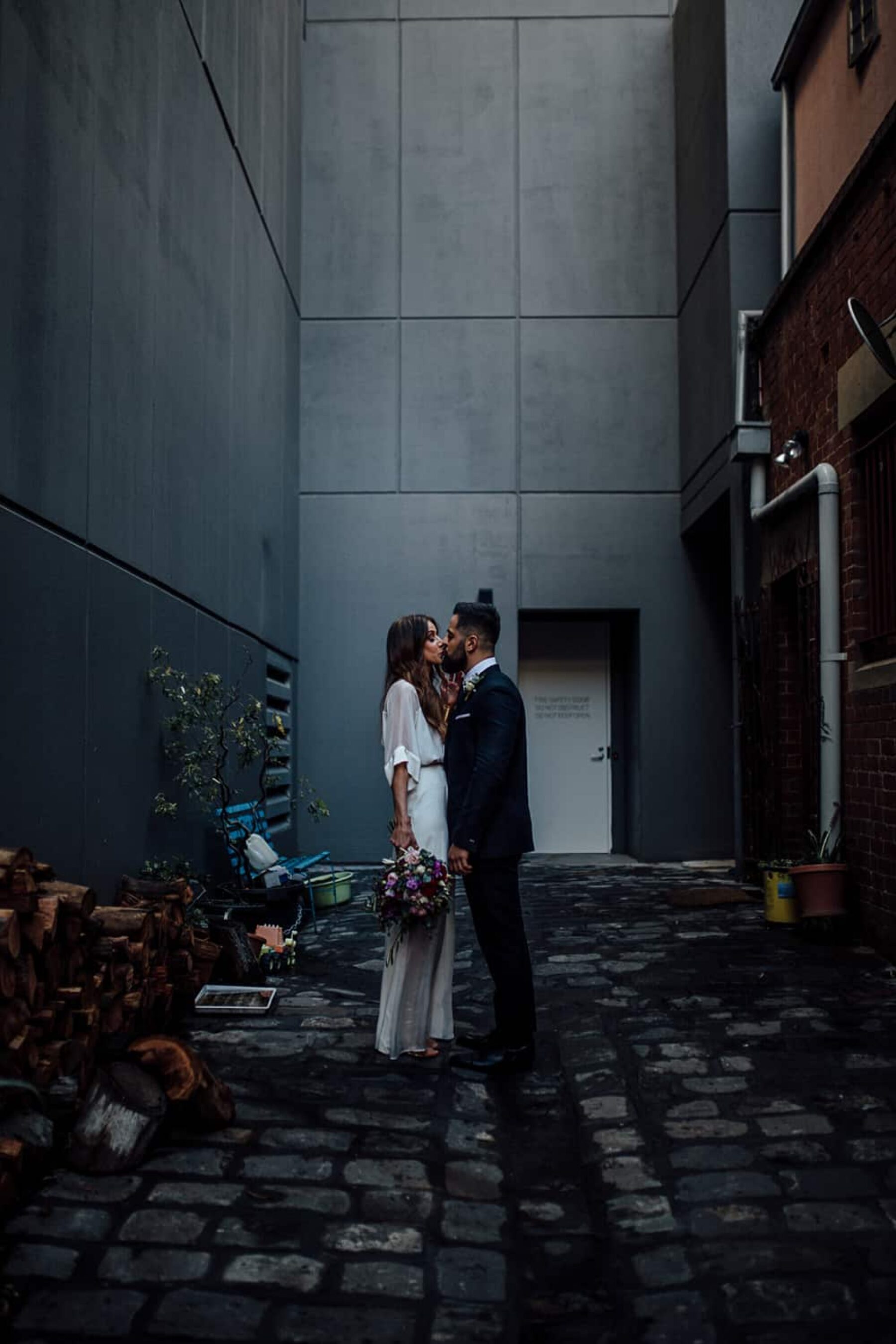 Industrial Collingwood wedding at Craft & Co. photography by Free the Bird