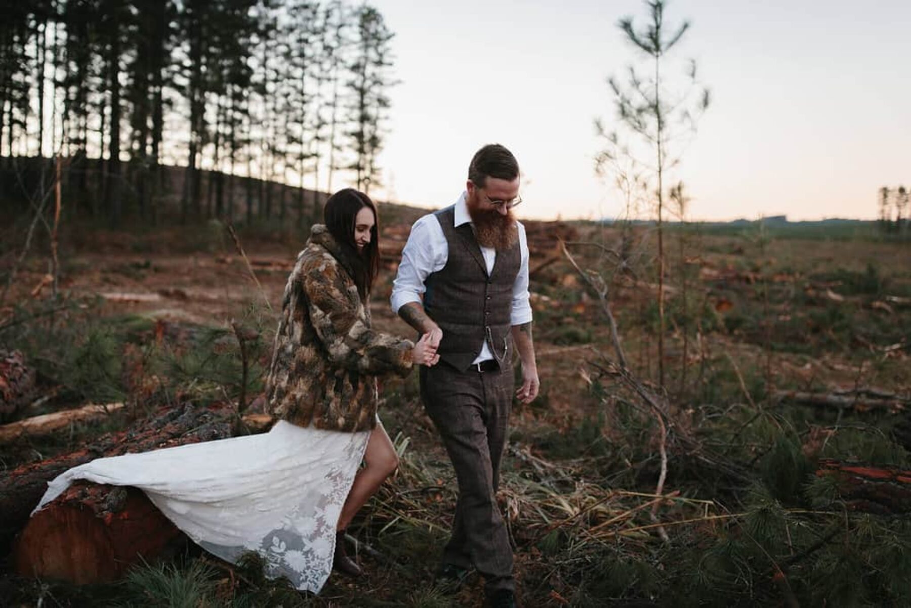 bohemian forest elopement - photography by Jimmy Raper