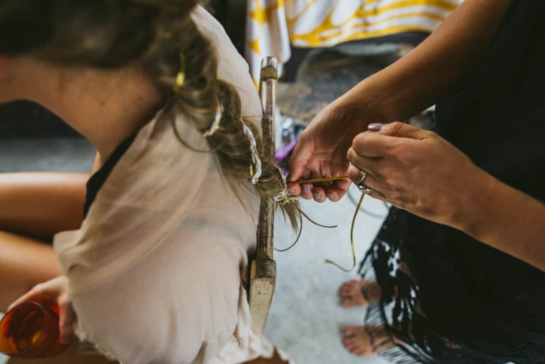relaxed Mexican-inspired beach wedding - photography by Jenna Mason