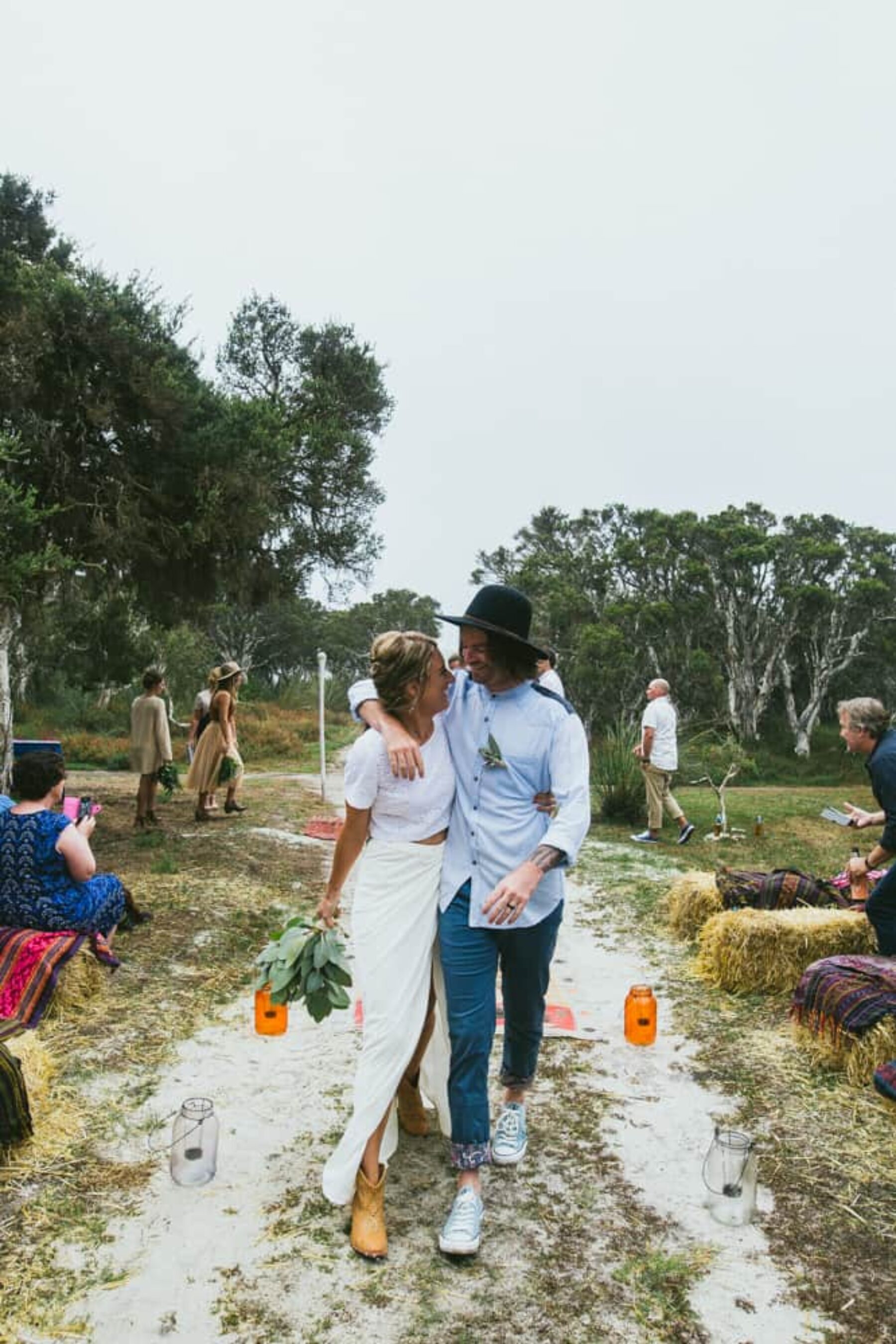 relaxed beach wedding at Bremer Bay WA - photography by Jenna Mason