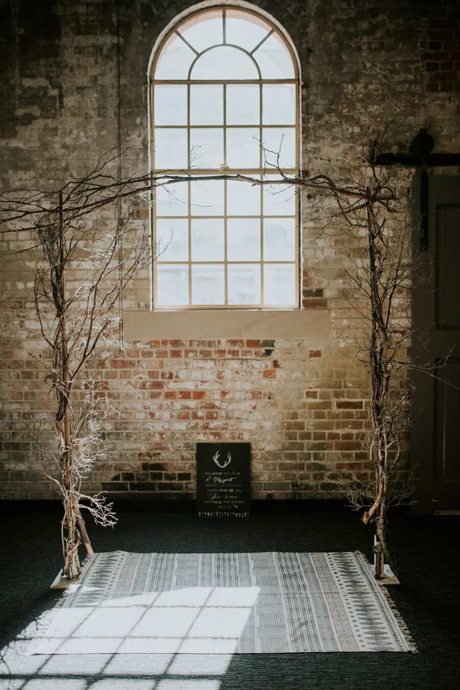 Moody bohemian wedding at Newcastle Museum – photography by Barefoot & Bearded