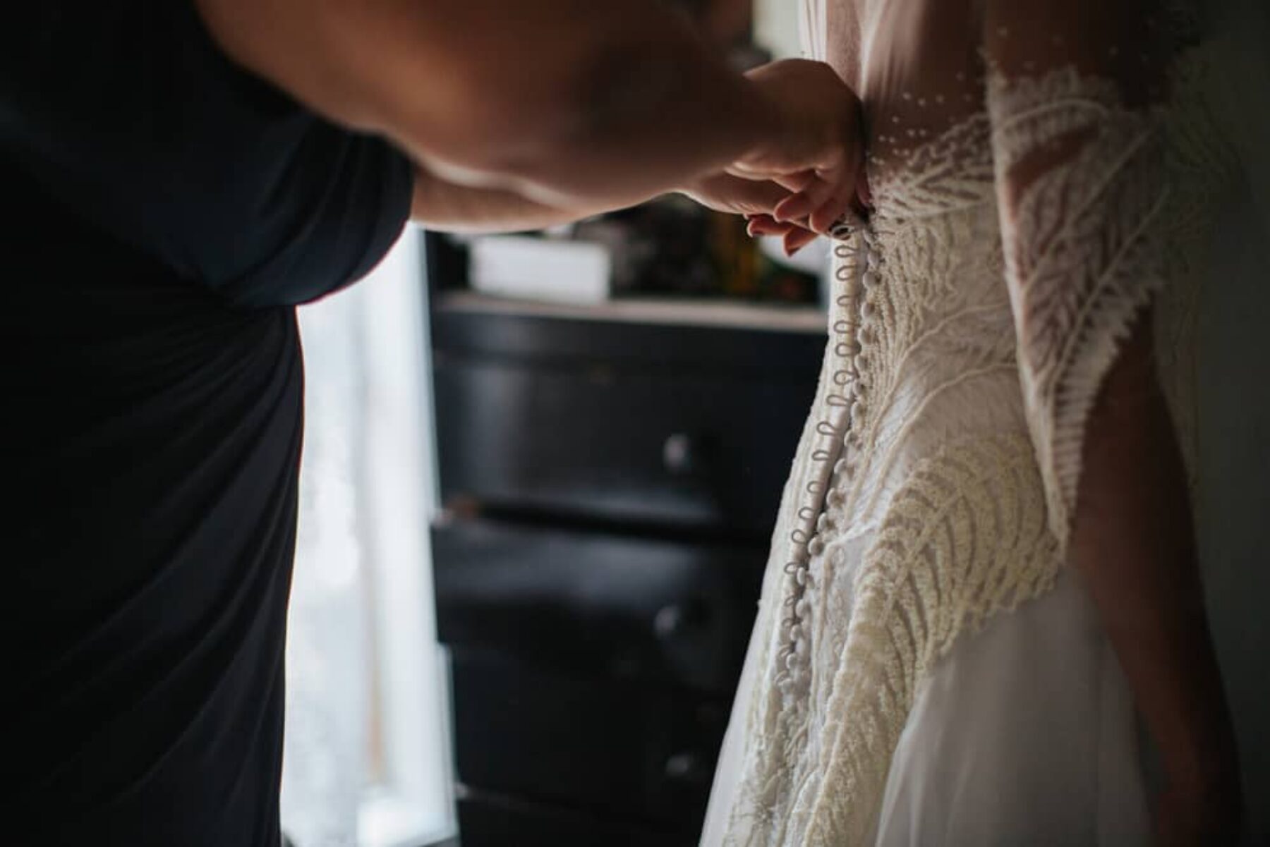 long sleeve wedding dress by One Day Bridal