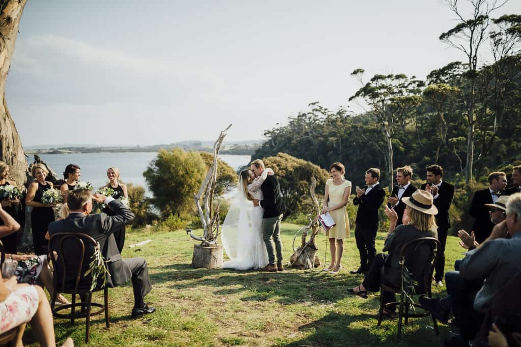 Avalon Coastal Retreat wedding Tasmania - photography by James Simmons