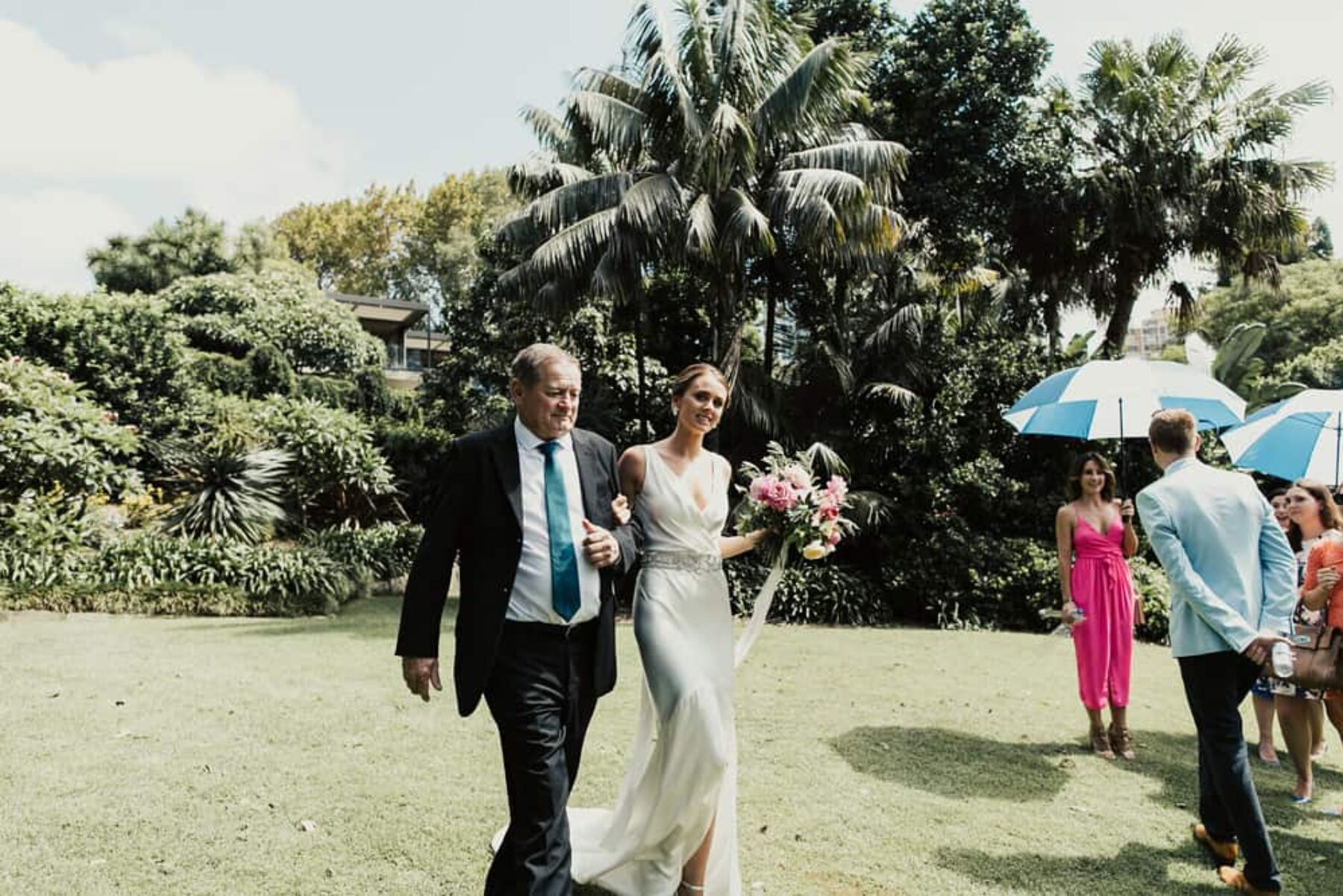 Balmoral garden wedding at McKell Park Sydney
