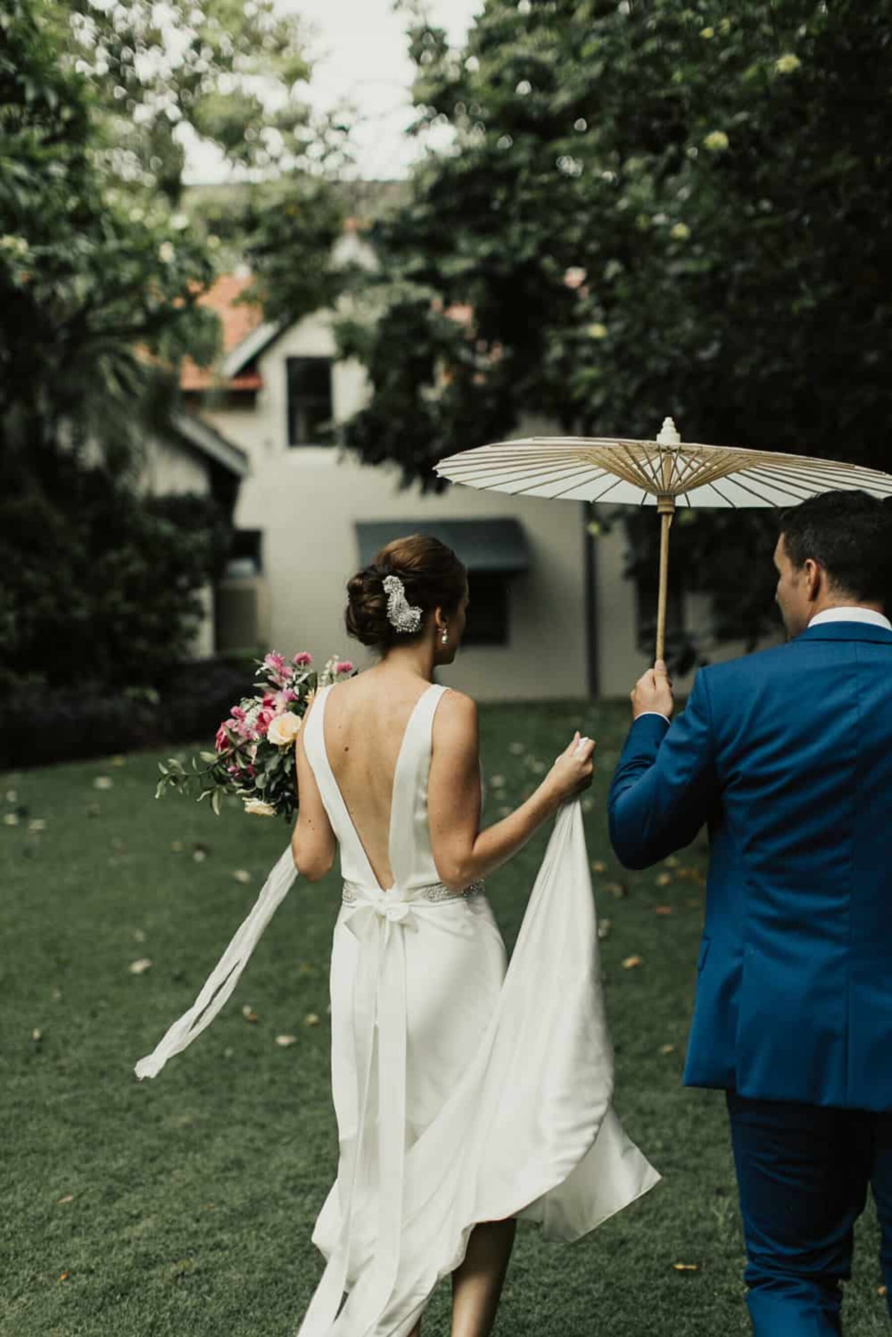 Balmoral garden wedding at McKell Park Sydney