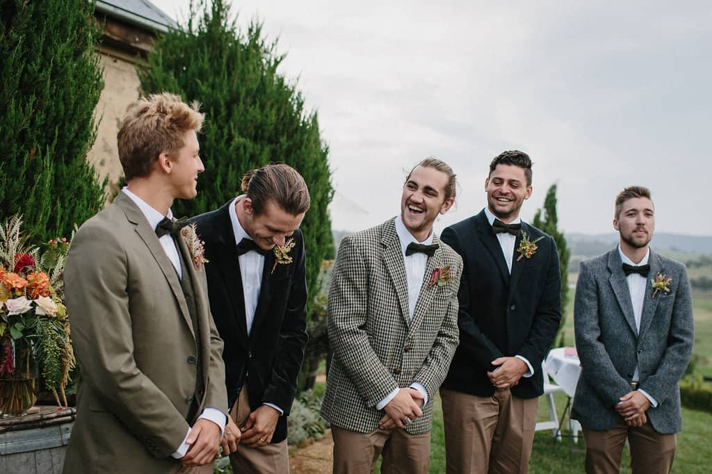 Best groom styles of 2016 - groomsmen in vintage tweed blazers