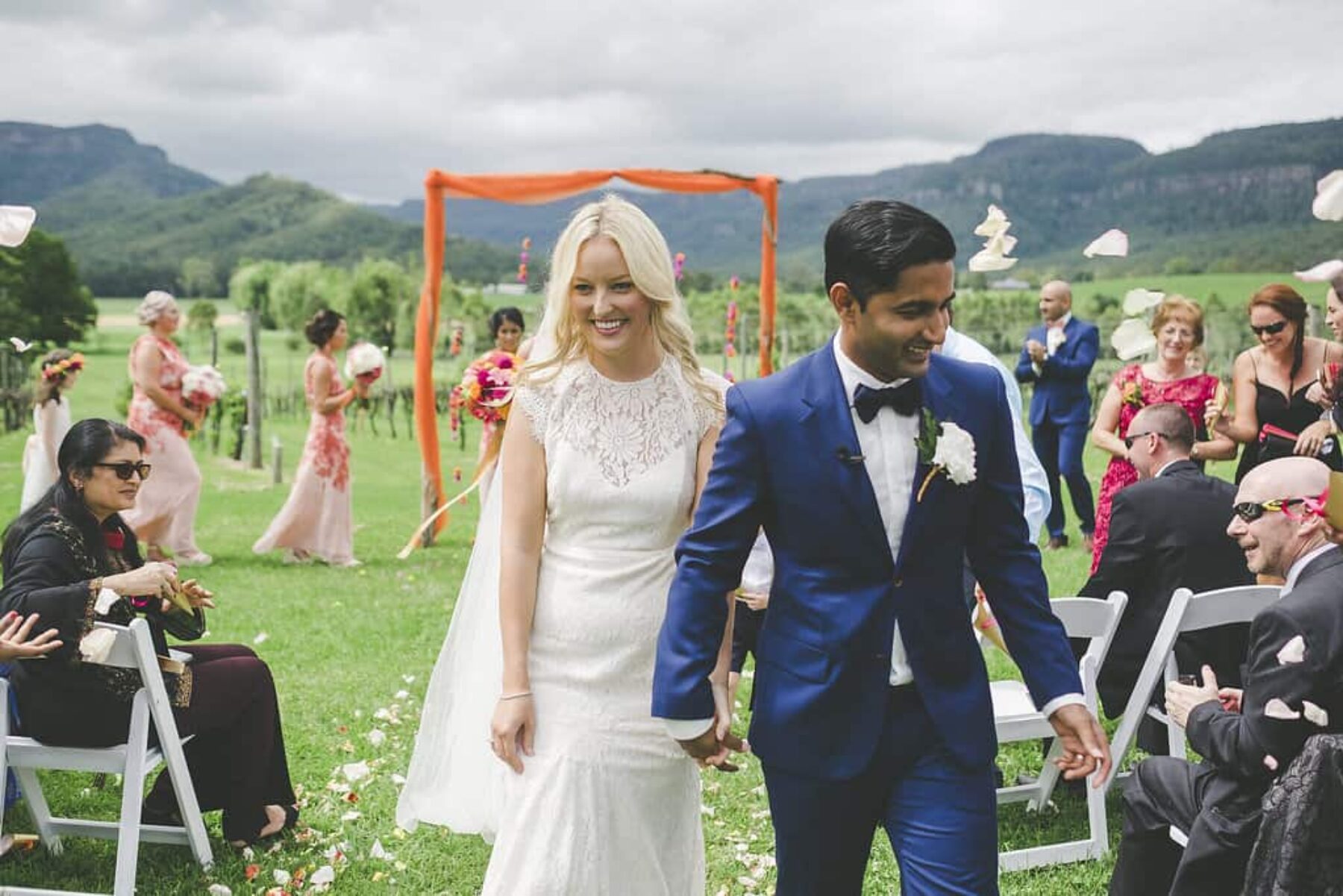 vibrant Indian wedding in Kangaroo Valley - photography by Athena Grace