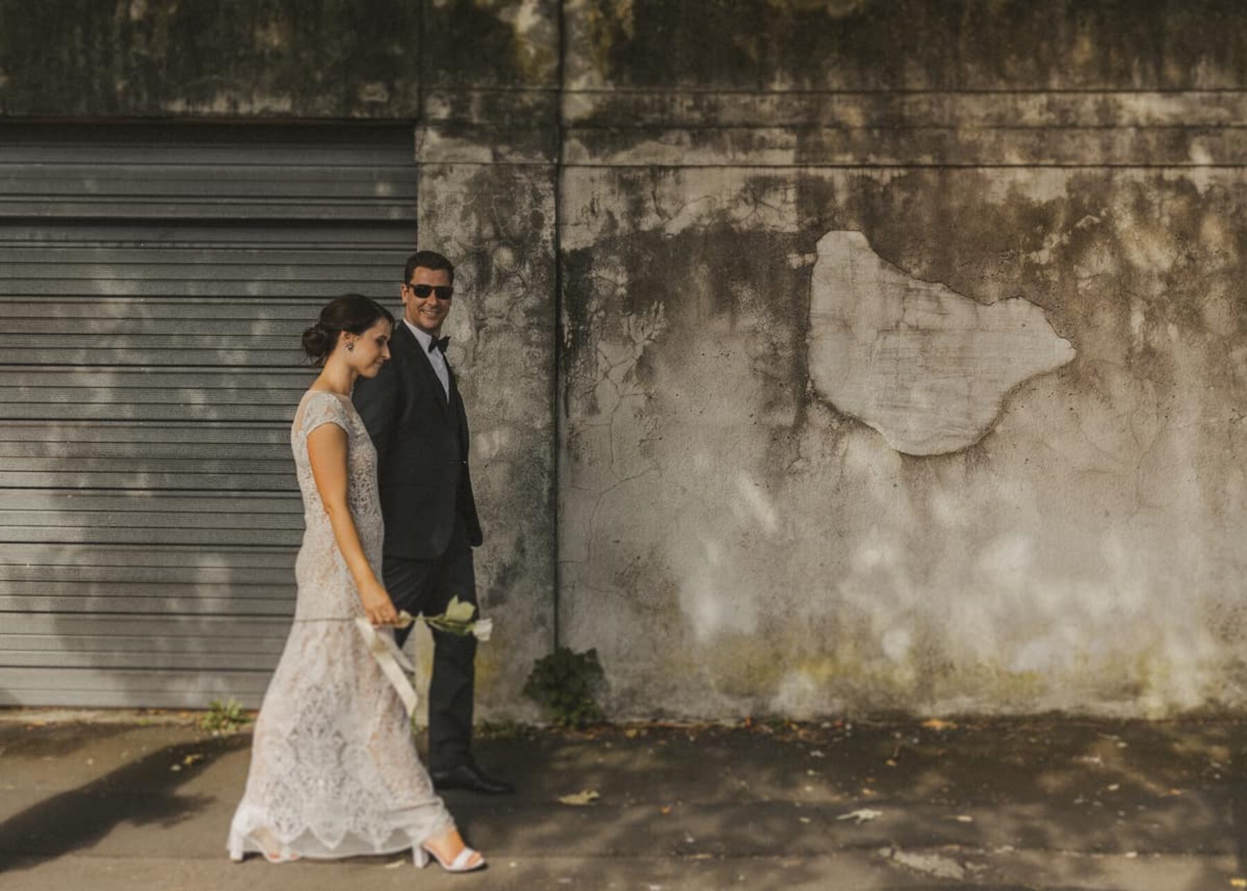 Vintage Auckland wedding in Ponsonby
