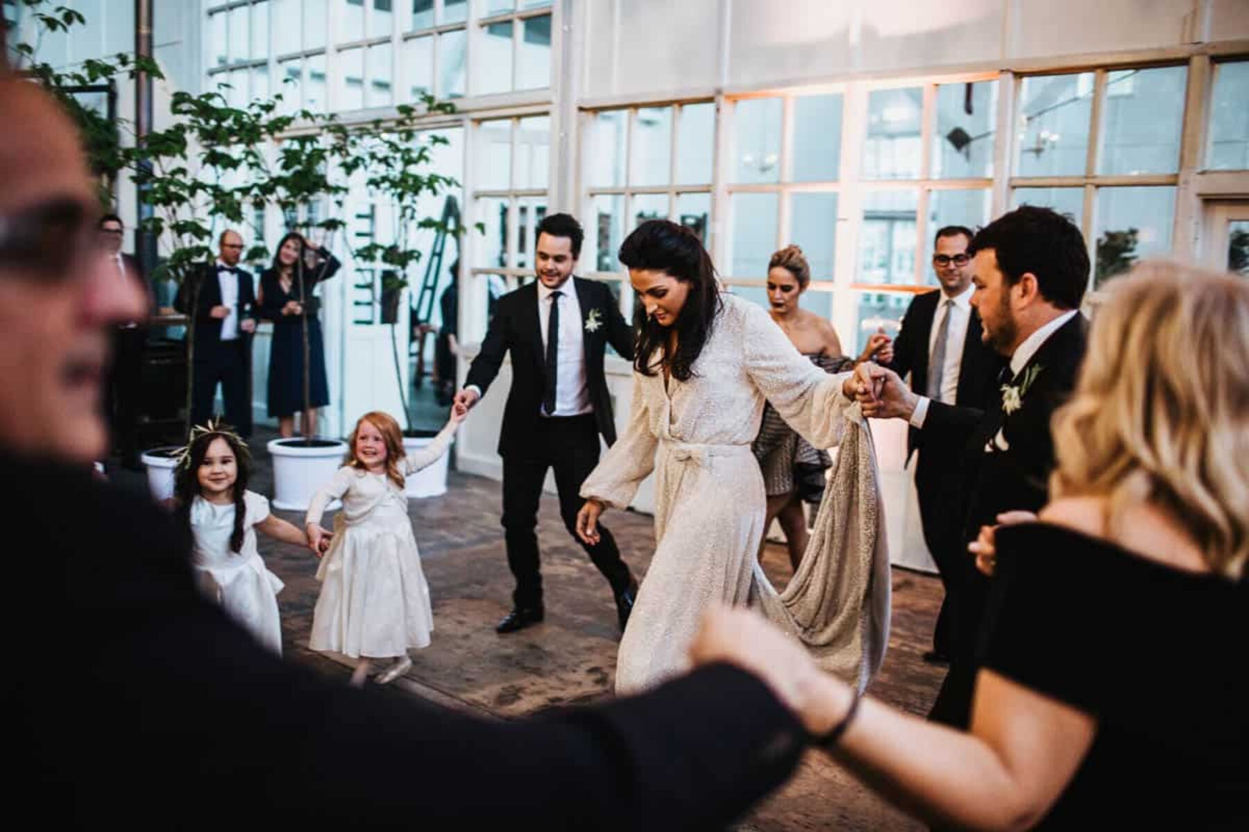 Greek wedding dancing