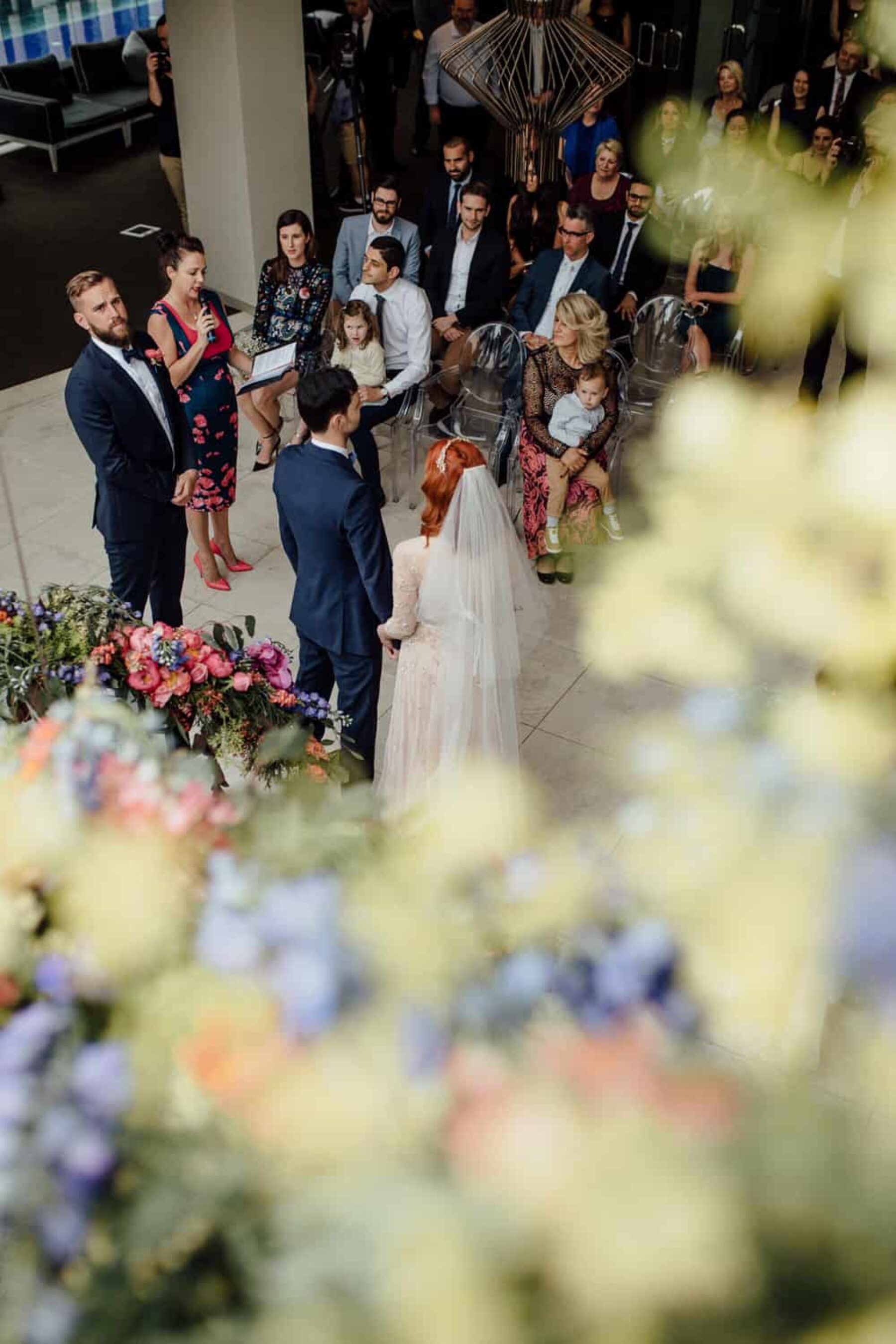 flower-filled wedding at The Olsen Melbourne - Free the Bird Photography