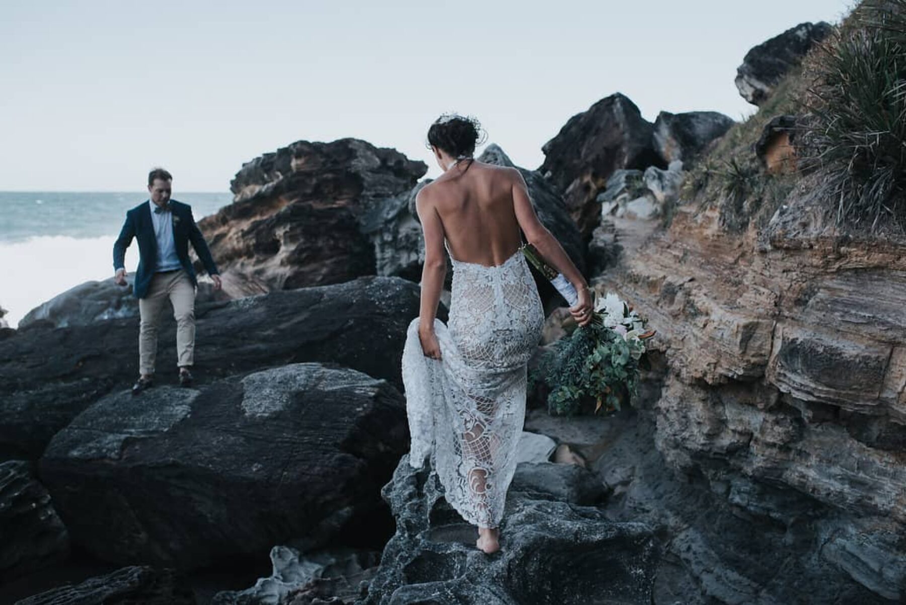 DIY beach wedding at Horizons Killcare - Jason Corroto Photography