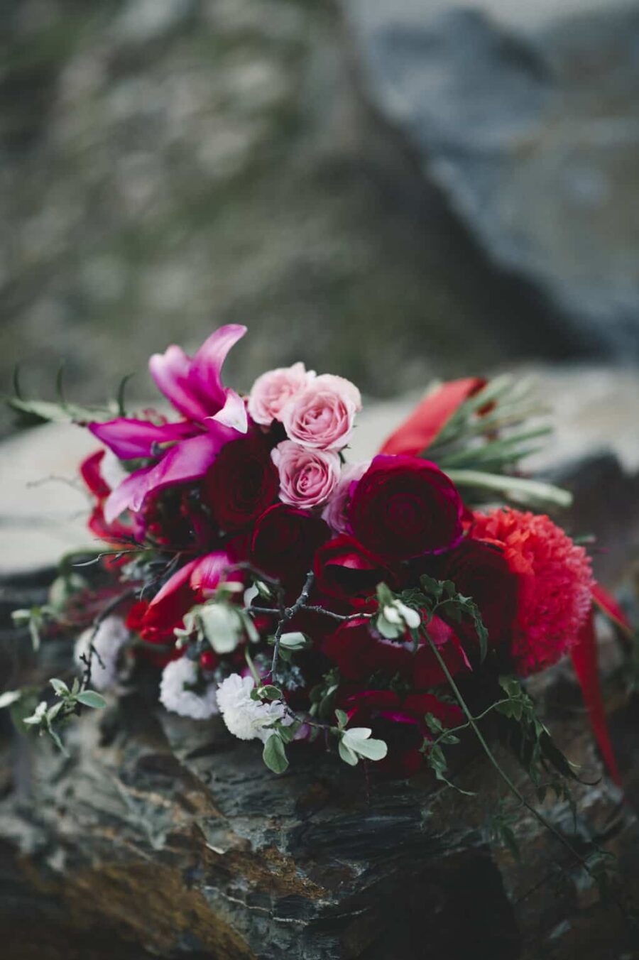 jewel-toned bouquet