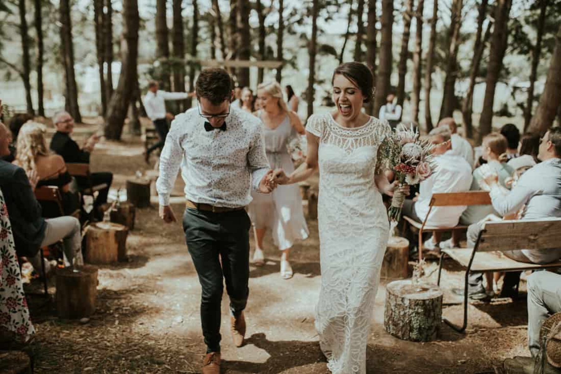 DIY forest wedding in Waimauku NZ - photography by Amy Kate